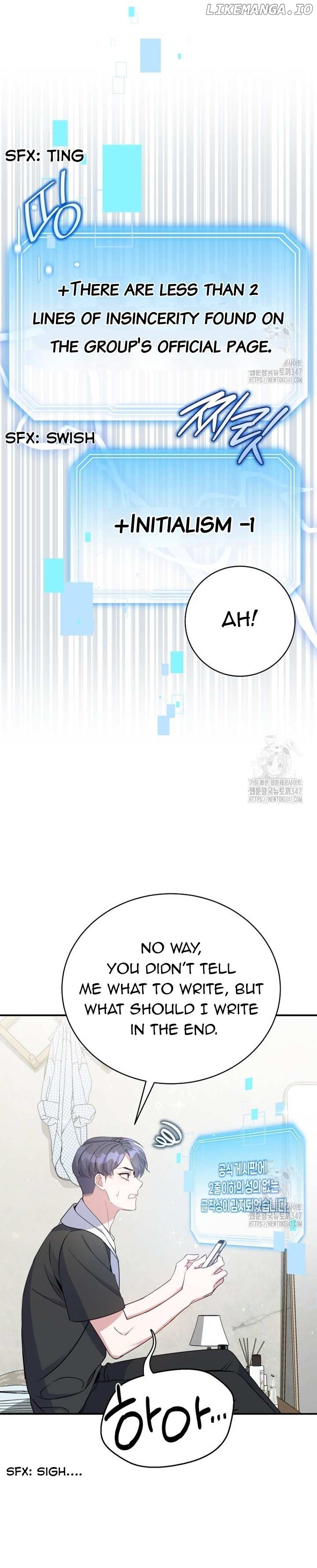 A Blank Slate Regression for the Idol That Lost His Original Mindset Chapter 4 - page 8