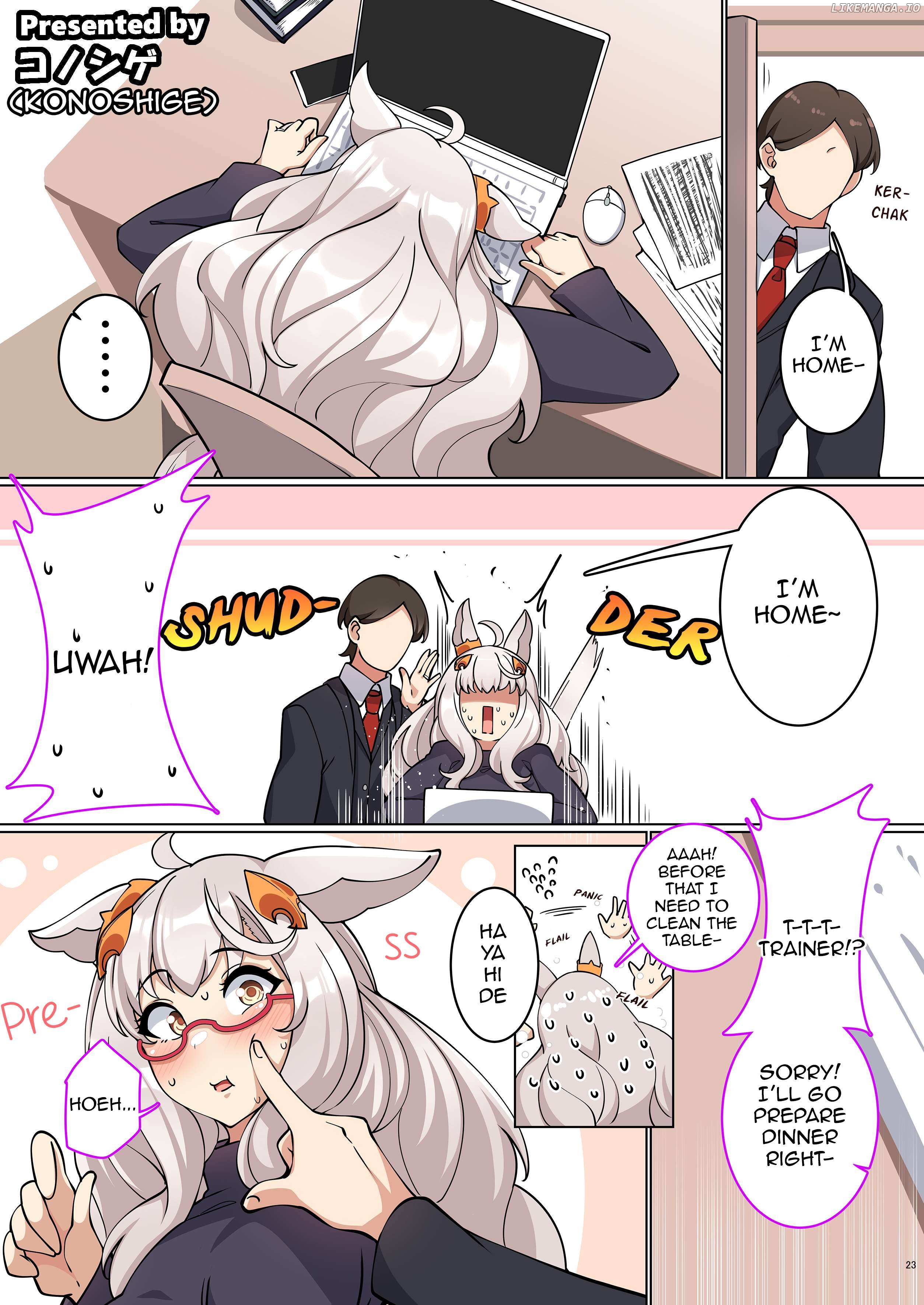 UmaYome Uma X Tore♂ Kekkon Seikatsu Goudou (Doujinshi) Chapter 4 - page 1