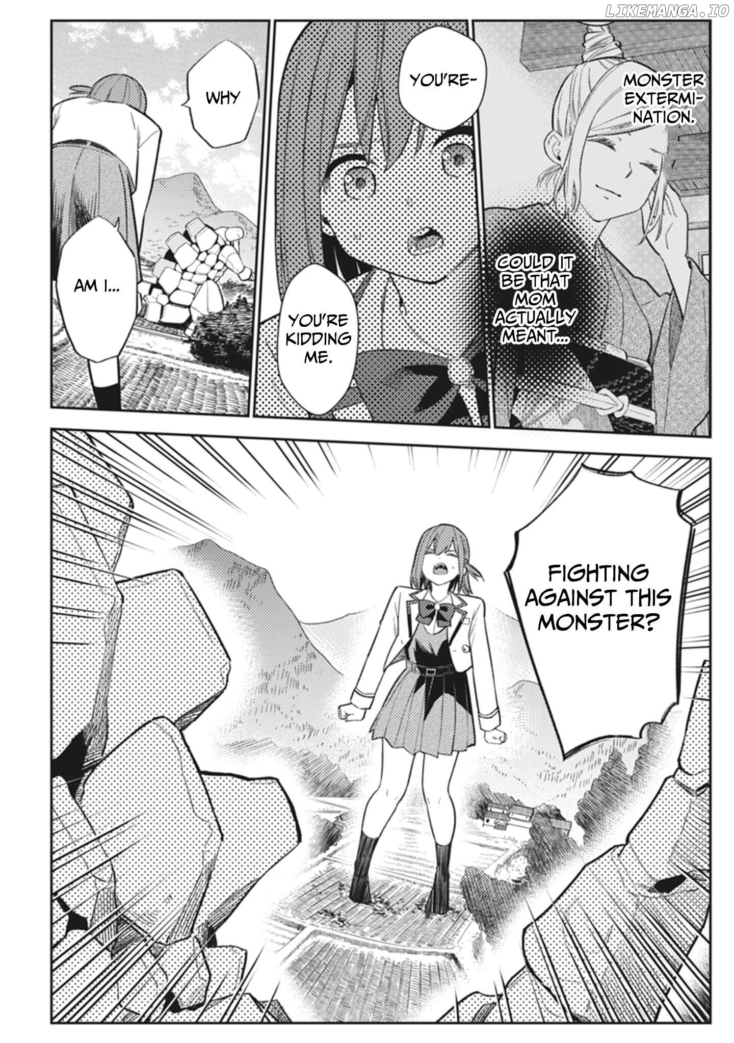Rabukome to Kaijuu Taiji no Fumonritsu Chapter 2 - page 12