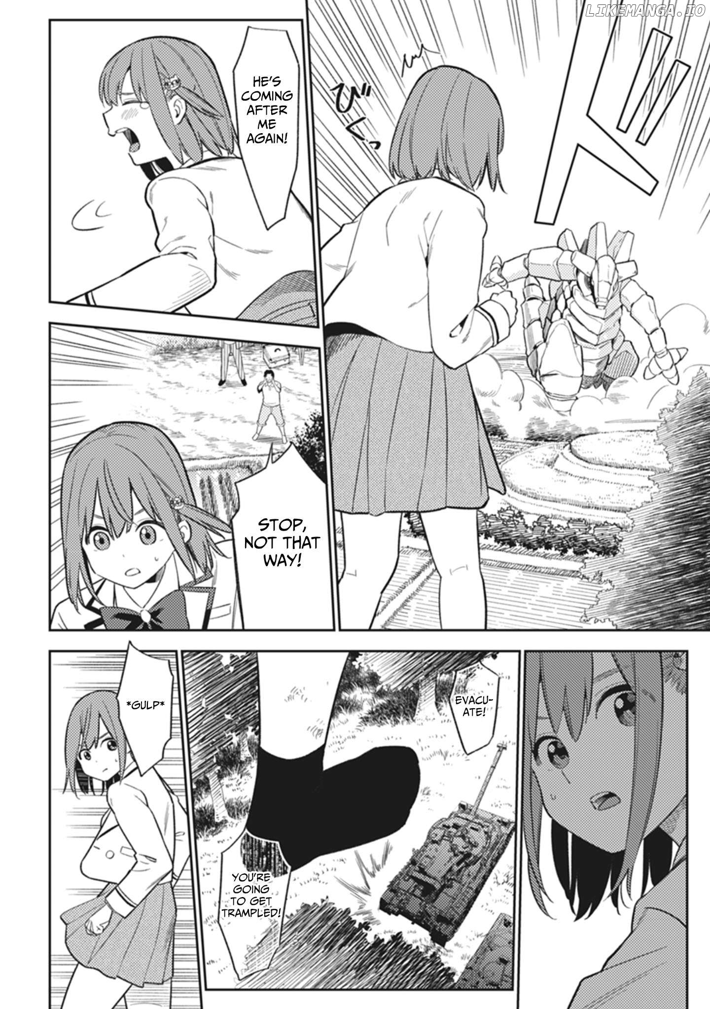 Rabukome to Kaijuu Taiji no Fumonritsu Chapter 2 - page 14