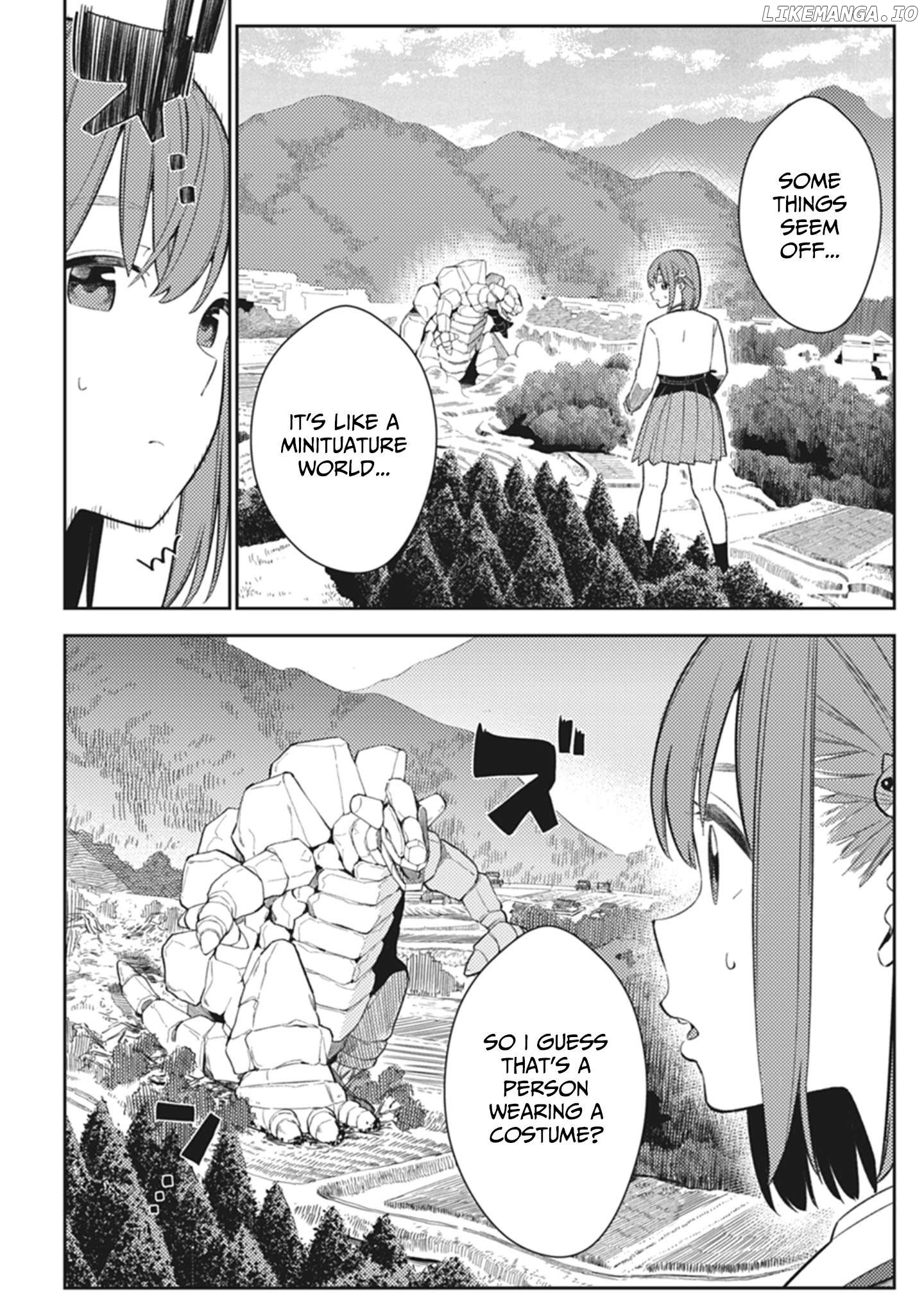 Rabukome to Kaijuu Taiji no Fumonritsu Chapter 2 - page 4
