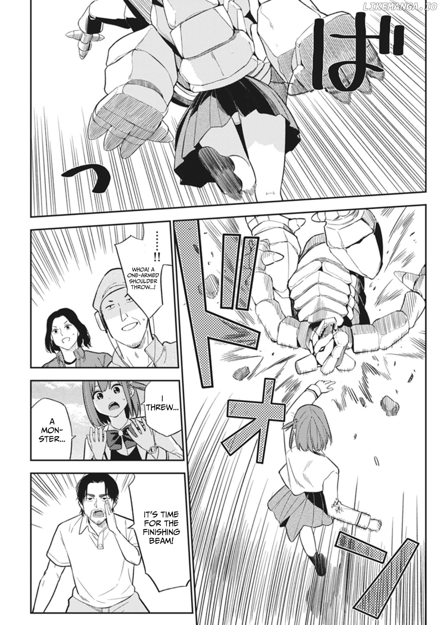 Rabukome to Kaijuu Taiji no Fumonritsu Chapter 3 - page 4
