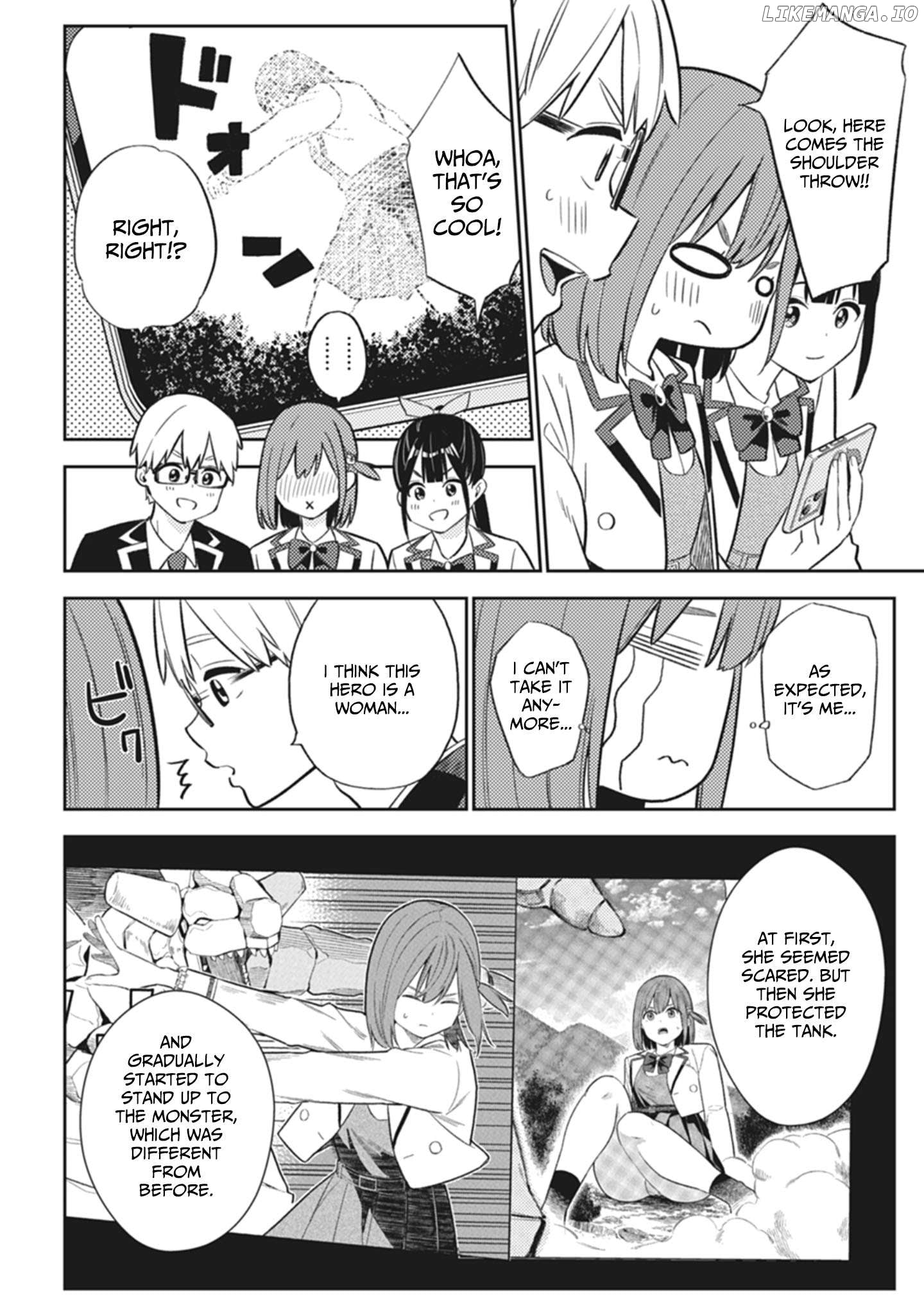 Rabukome to Kaijuu Taiji no Fumonritsu Chapter 4 - page 14