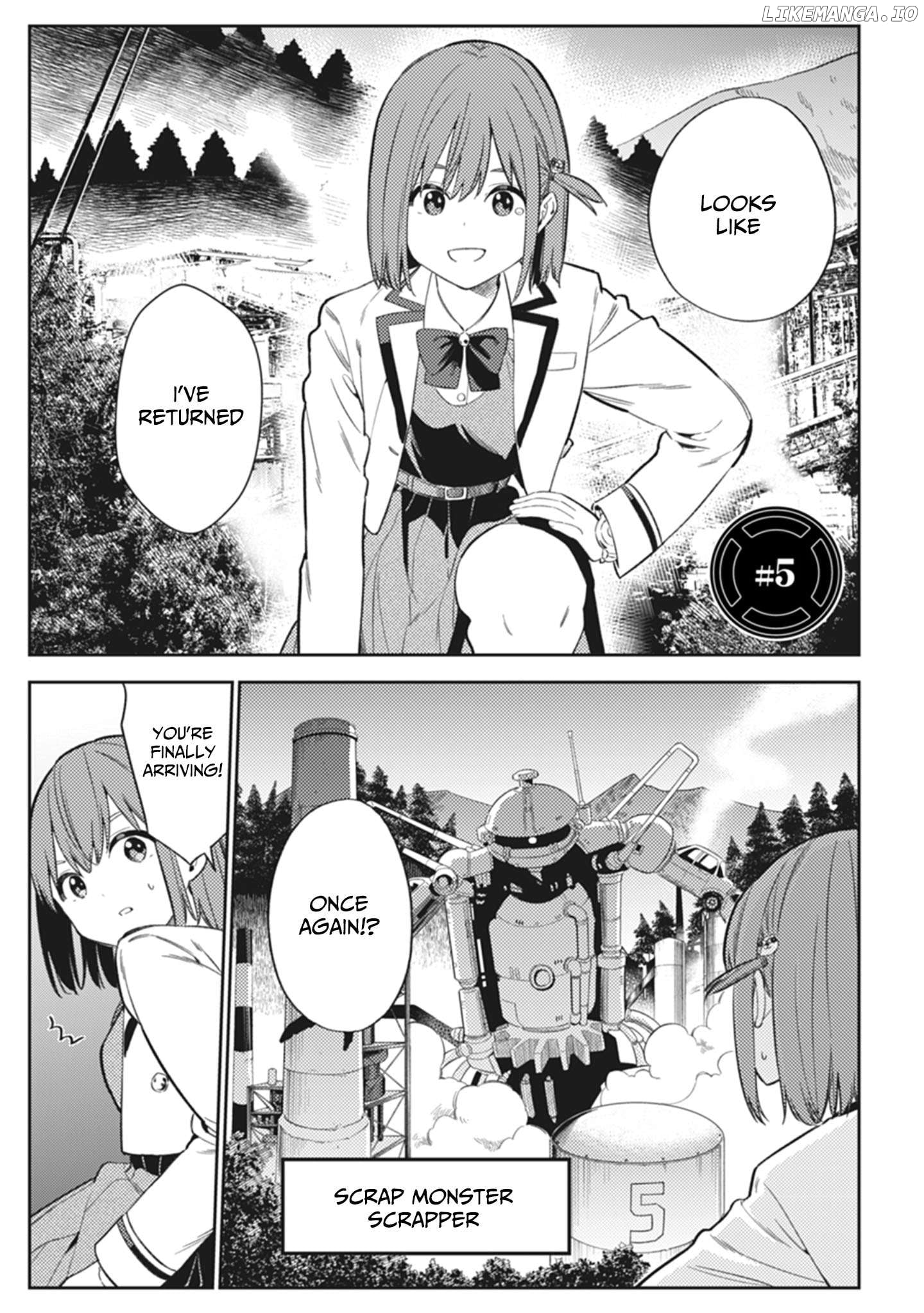 Rabukome to Kaijuu Taiji no Fumonritsu Chapter 5 - page 1