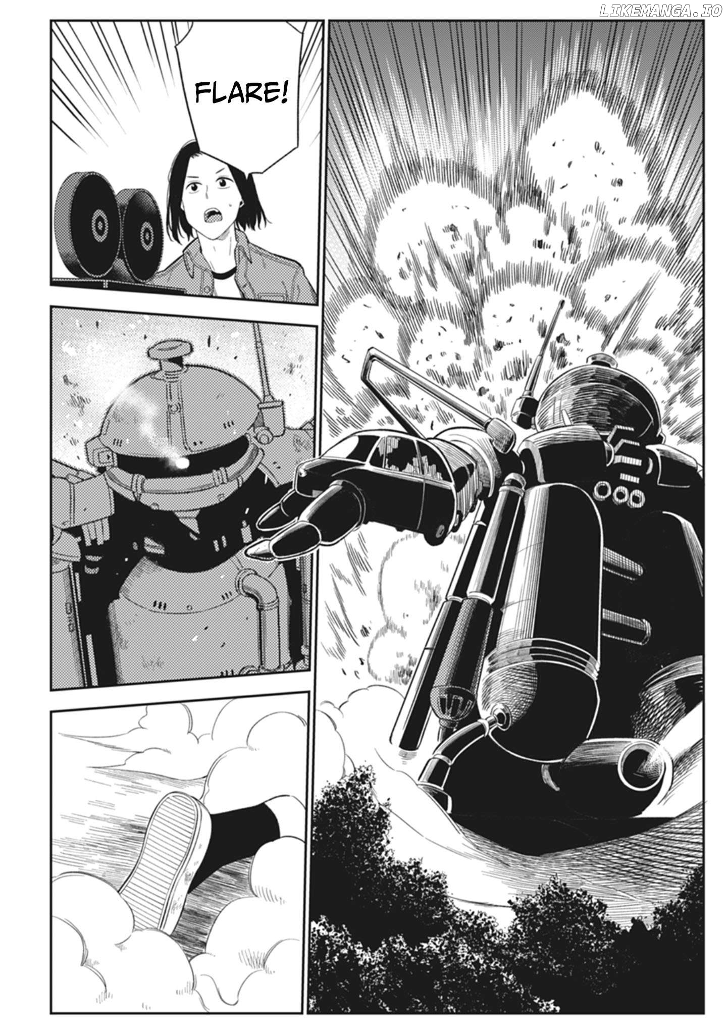 Rabukome to Kaijuu Taiji no Fumonritsu Chapter 5 - page 12