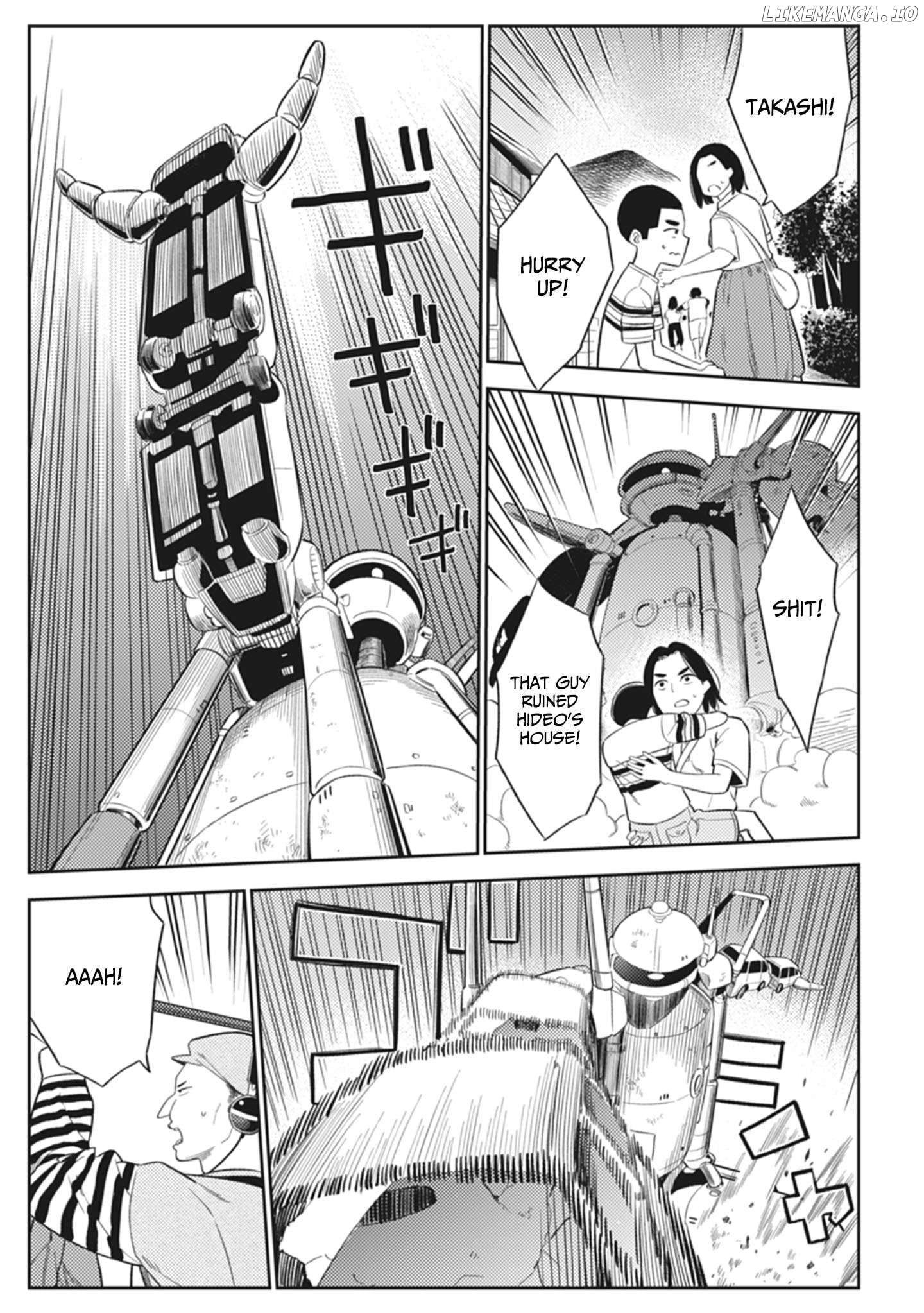 Rabukome to Kaijuu Taiji no Fumonritsu Chapter 5 - page 9