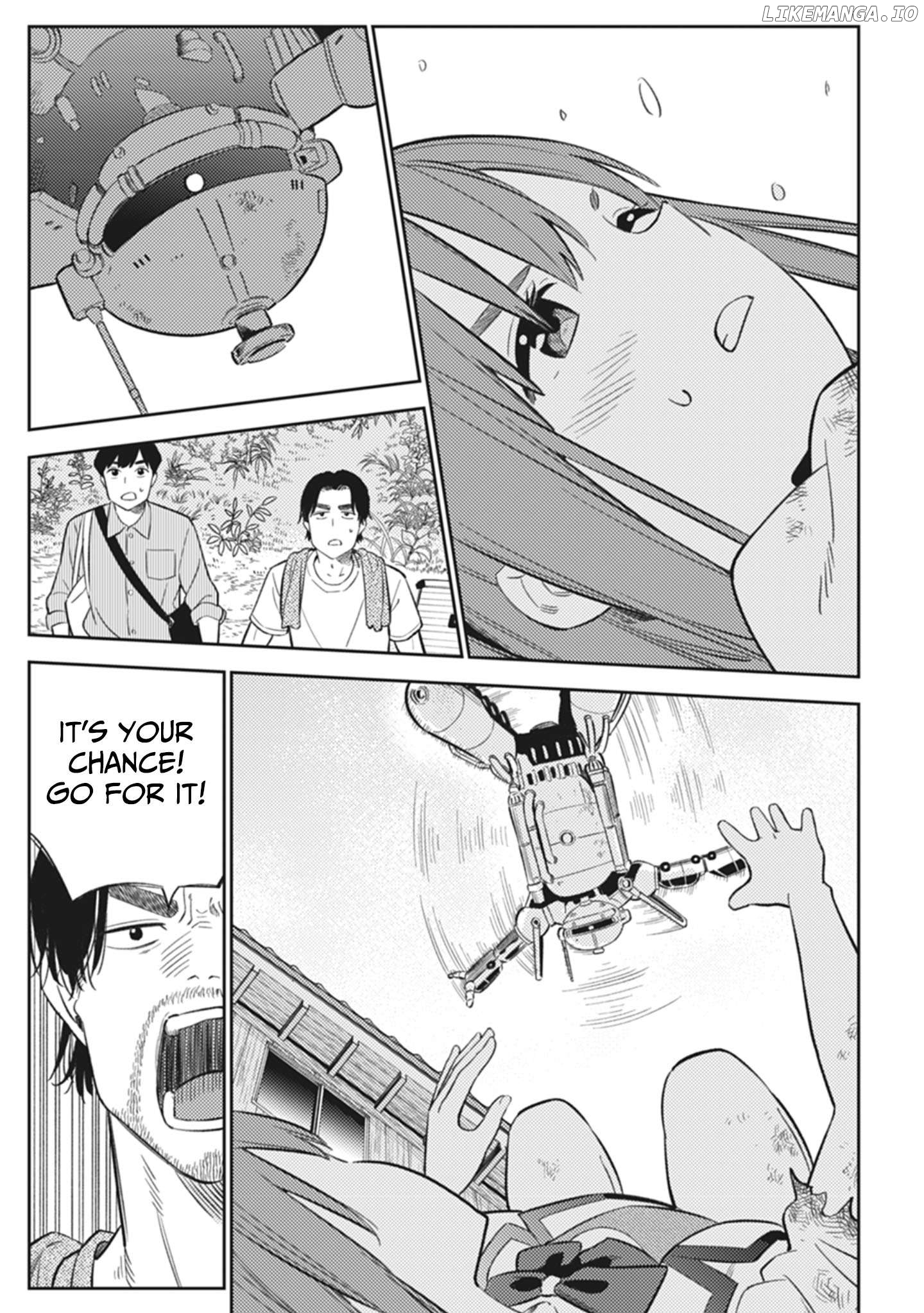 Rabukome to Kaijuu Taiji no Fumonritsu Chapter 6 - page 9
