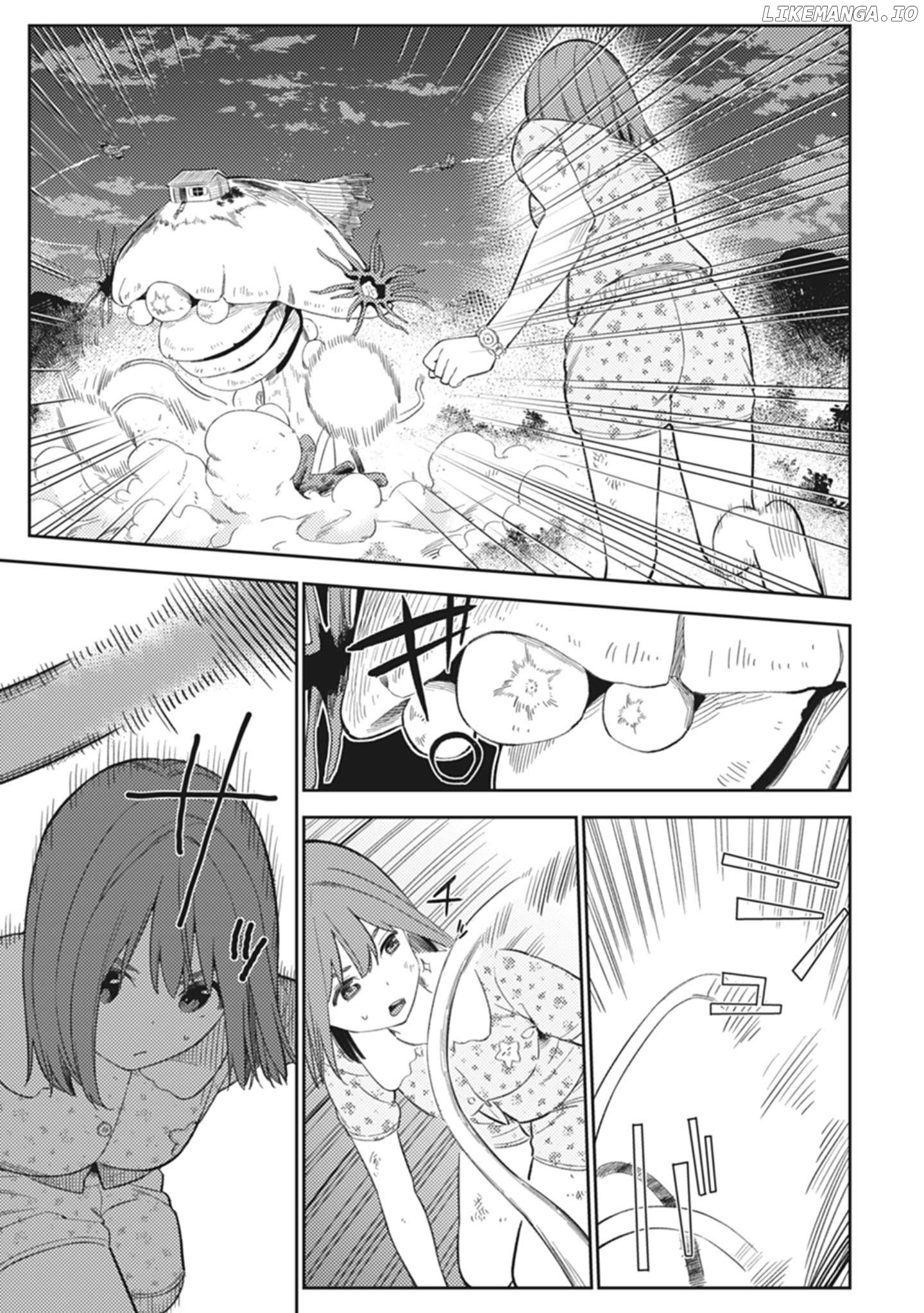 Rabukome to Kaijuu Taiji no Fumonritsu Chapter 8 - page 18