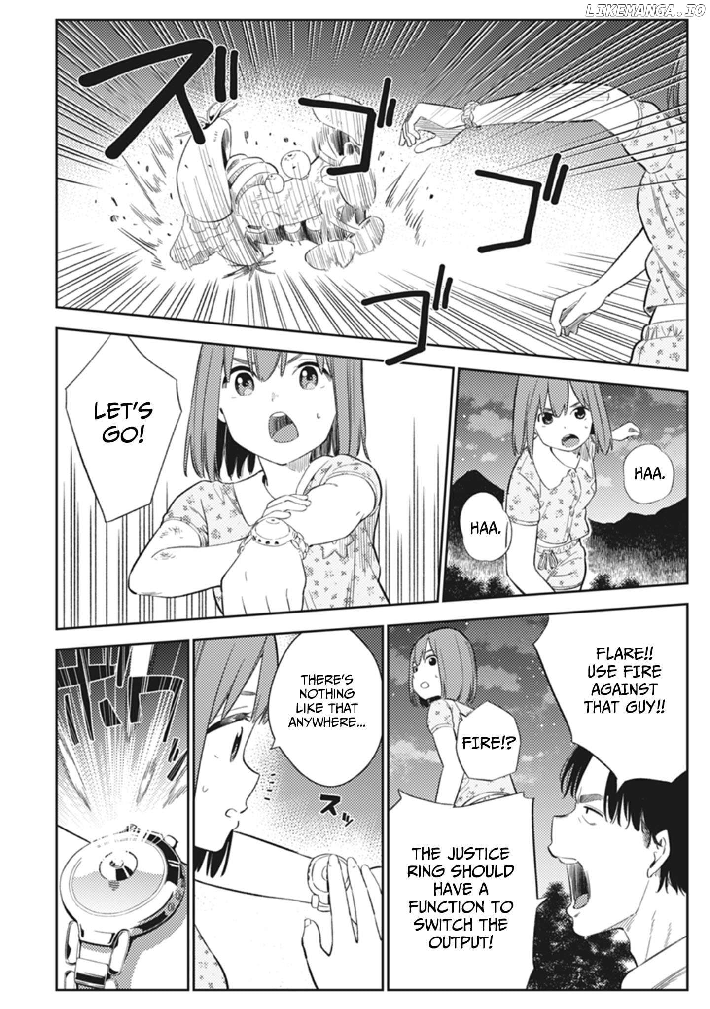 Rabukome to Kaijuu Taiji no Fumonritsu Chapter 9 - page 6