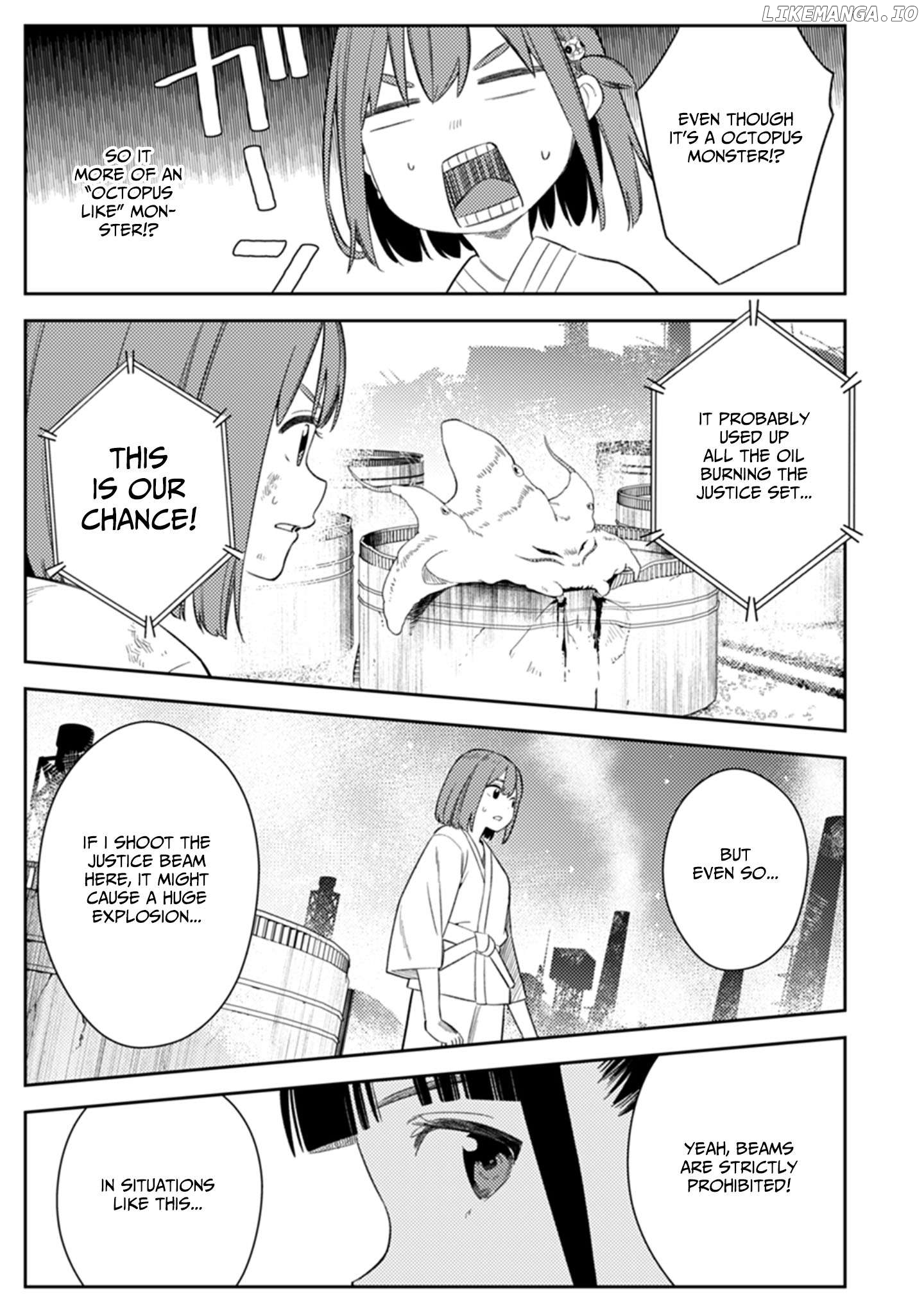 Rabukome to Kaijuu Taiji no Fumonritsu Chapter 12 - page 17