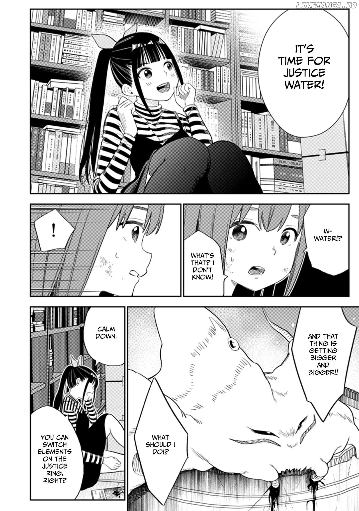 Rabukome to Kaijuu Taiji no Fumonritsu Chapter 12 - page 18