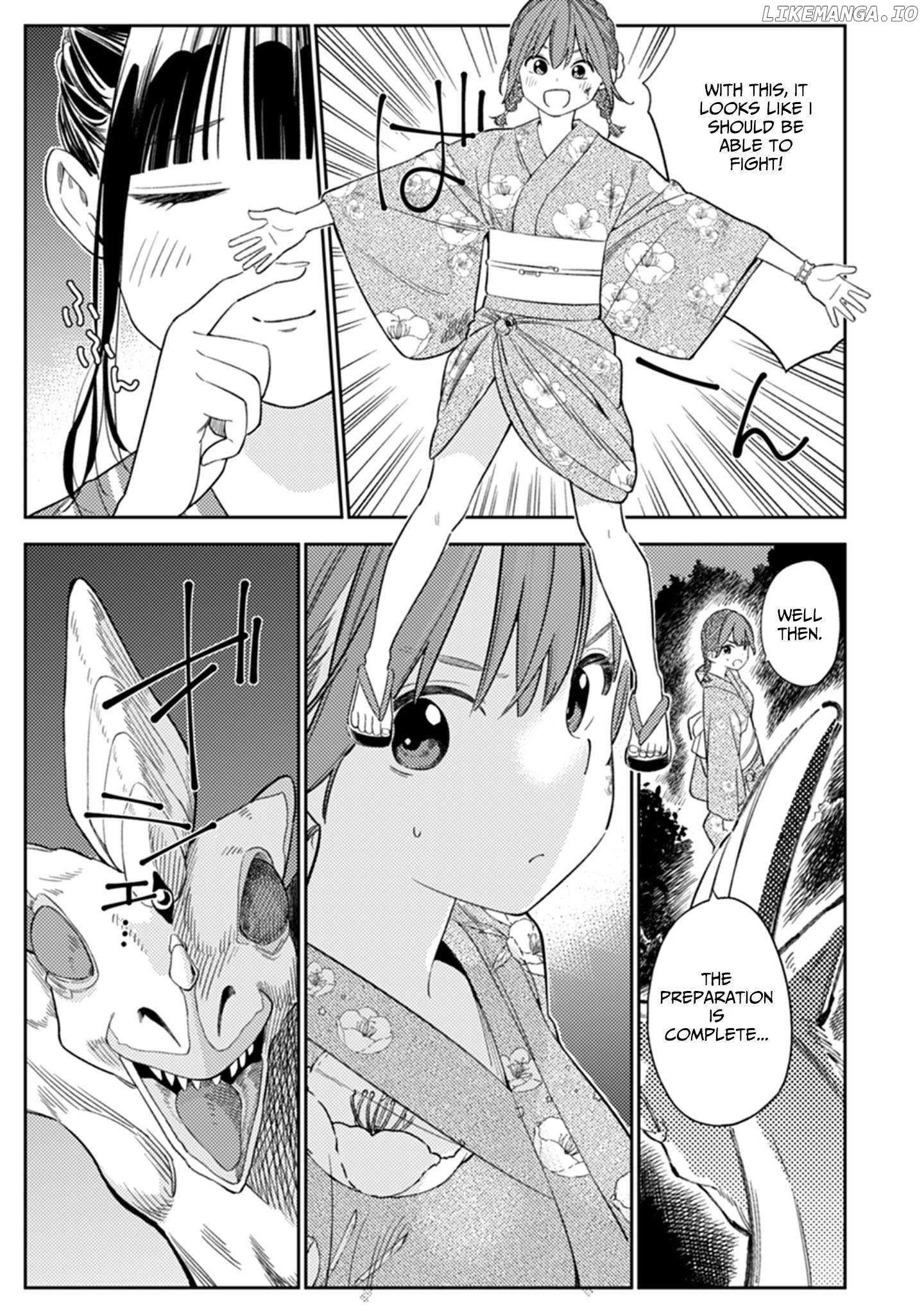 Rabukome to Kaijuu Taiji no Fumonritsu Chapter 15 - page 25