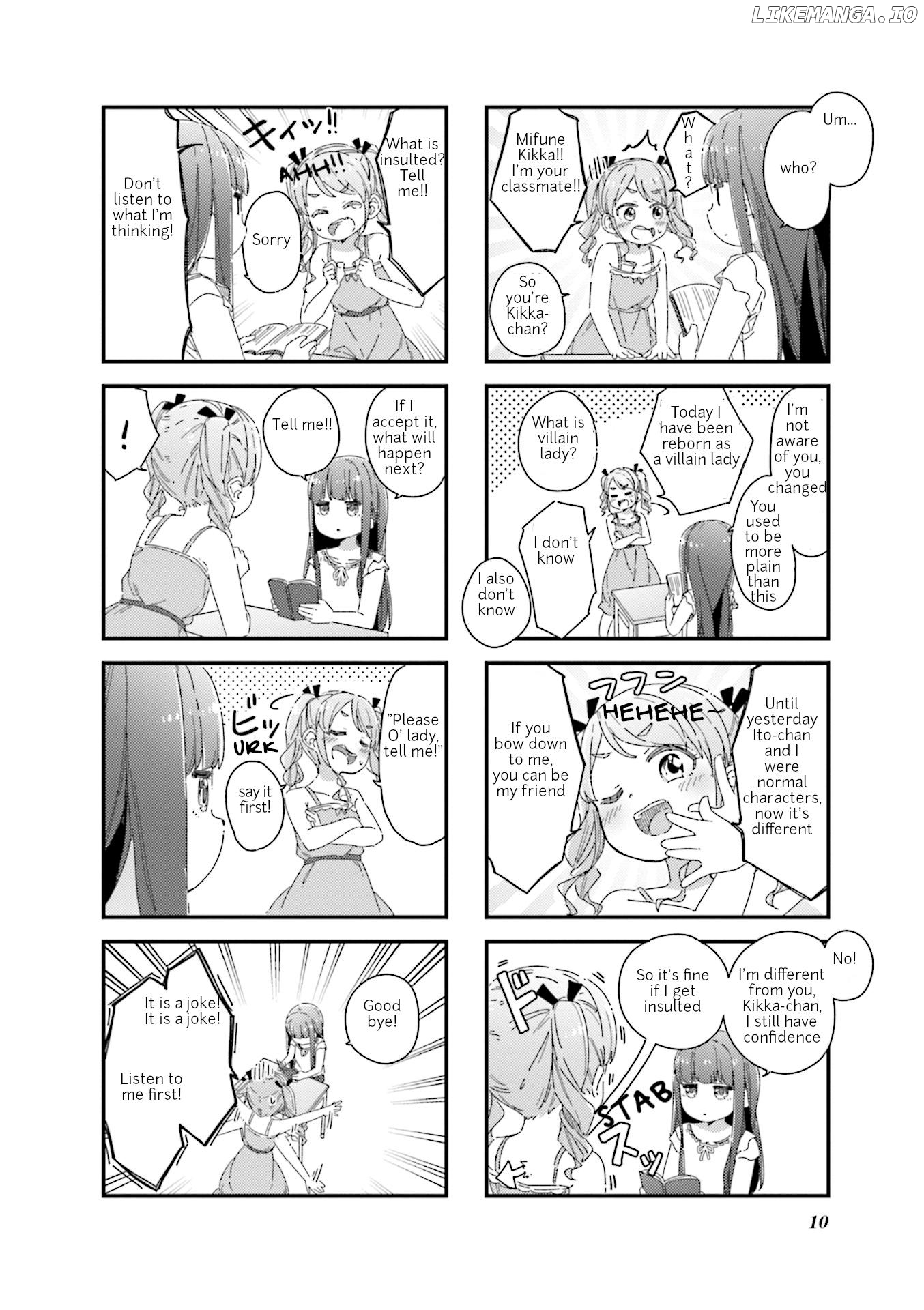 Kikka-chan wa Akuyaku Reijou ni Naritai! Chapter 1 - page 11