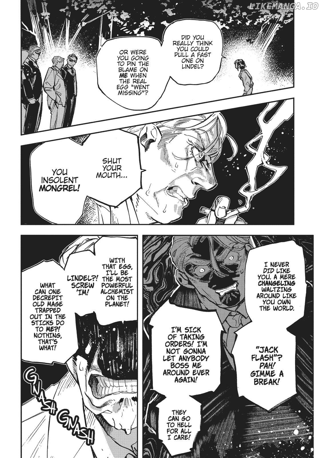 Mahou Tsukai no Yome Shihen.75 - Inazuma Jack to Yousei Jiken Chapter 7 - page 22