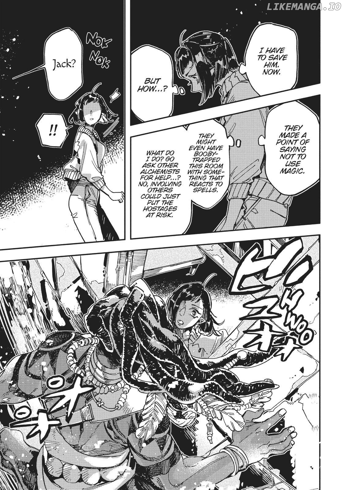 Mahou Tsukai no Yome Shihen.75 - Inazuma Jack to Yousei Jiken Chapter 7 - page 9