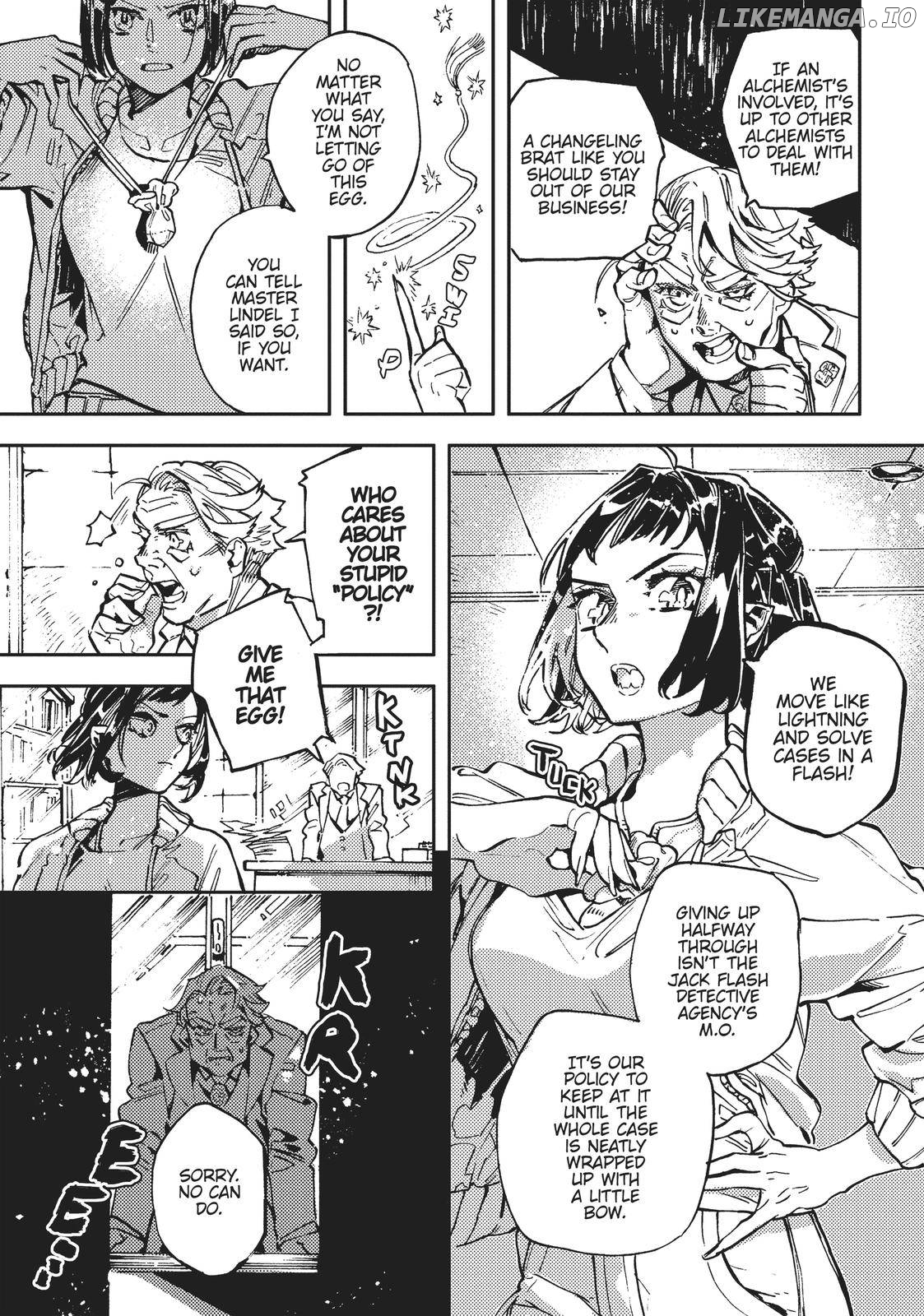 Mahou Tsukai no Yome Shihen.75 - Inazuma Jack to Yousei Jiken Chapter 6 - page 5