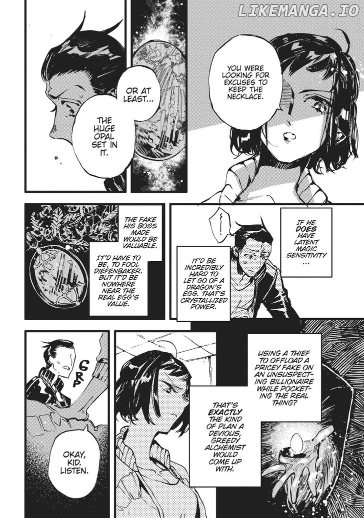 Mahou Tsukai no Yome Shihen.75 - Inazuma Jack to Yousei Jiken Chapter 5 - page 36