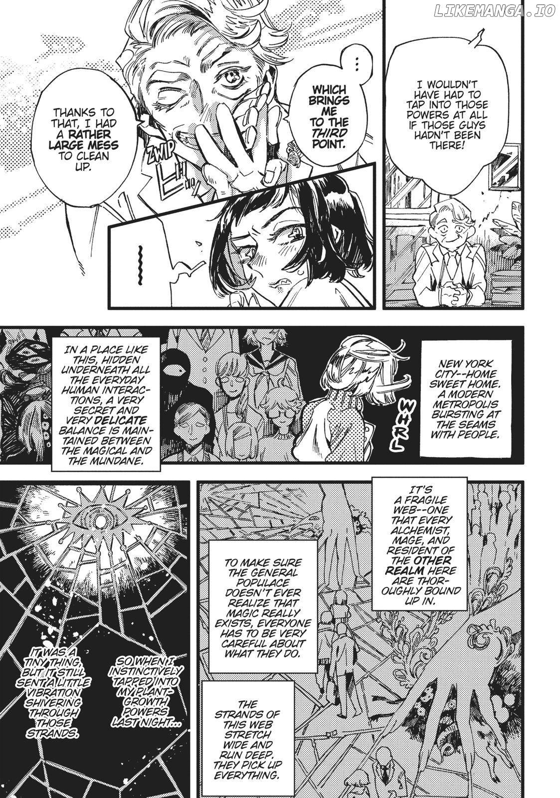 Mahou Tsukai no Yome Shihen.75 - Inazuma Jack to Yousei Jiken Chapter 1 - page 12