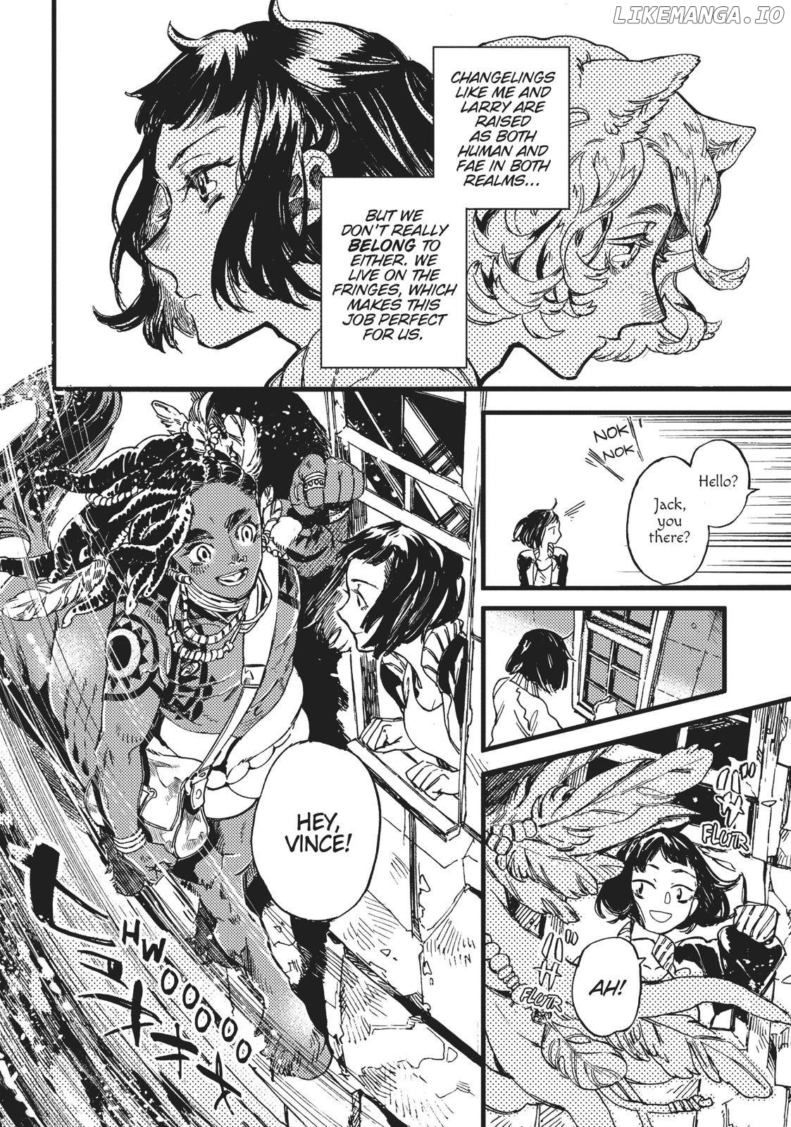 Mahou Tsukai no Yome Shihen.75 - Inazuma Jack to Yousei Jiken Chapter 1 - page 21