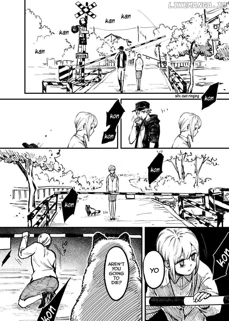 OL who was scouted by a raccoon when she tried to die Chapter 1 - page 1