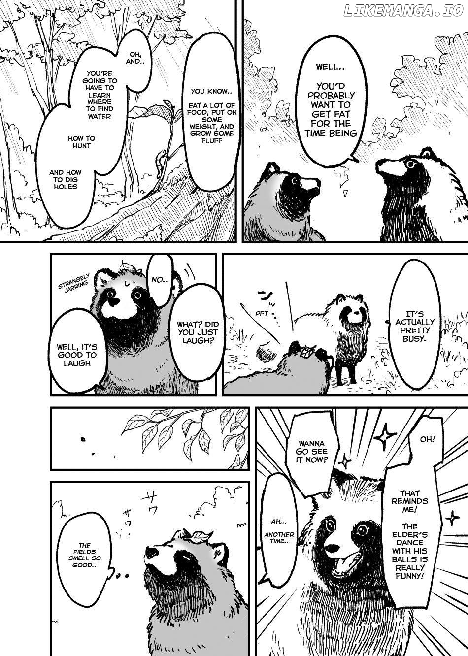 OL who was scouted by a raccoon when she tried to die Chapter 1 - page 4
