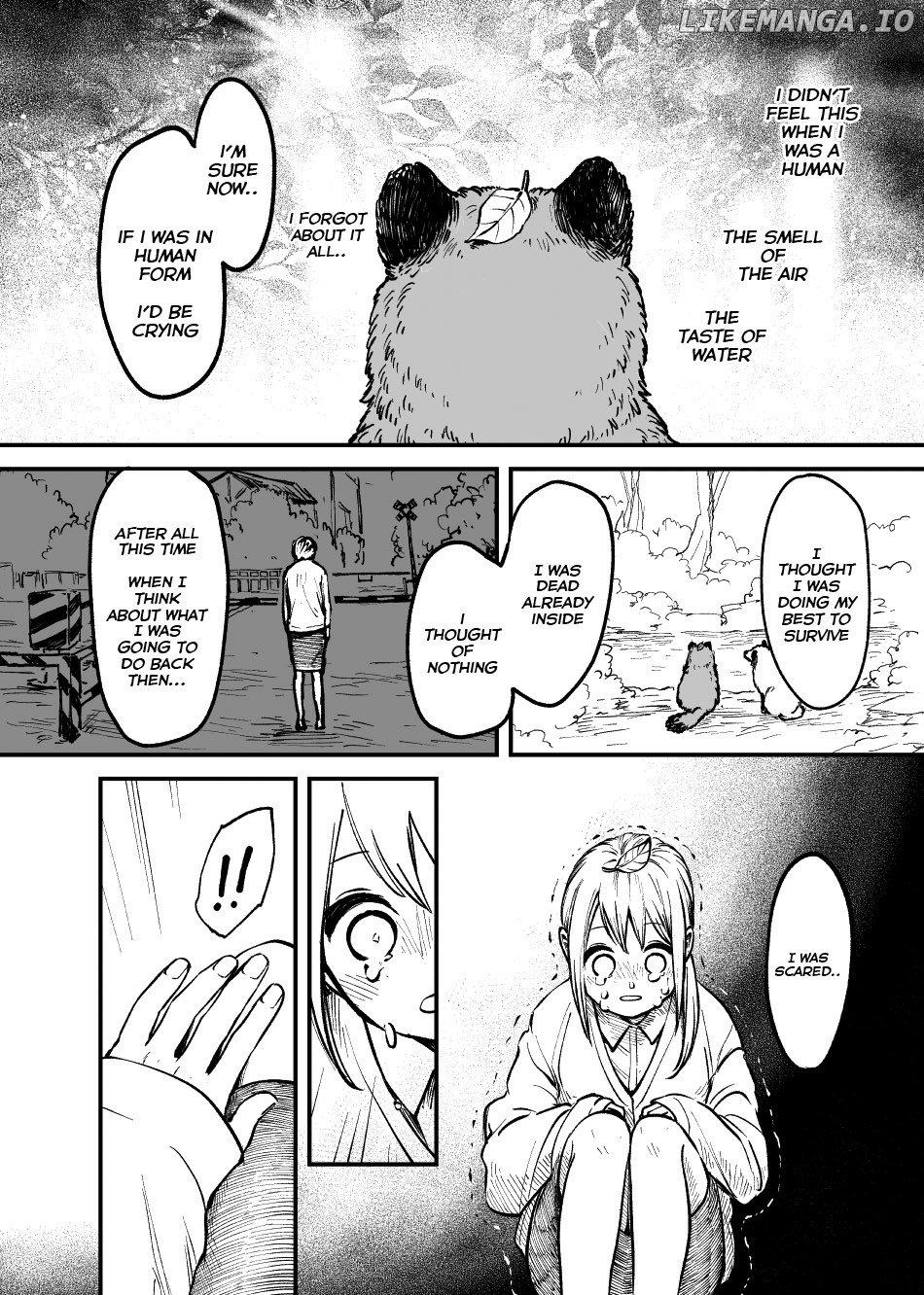 OL who was scouted by a raccoon when she tried to die Chapter 1 - page 6