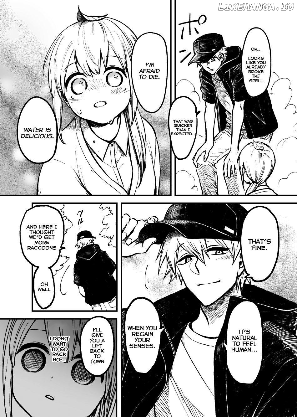 OL who was scouted by a raccoon when she tried to die Chapter 1 - page 7
