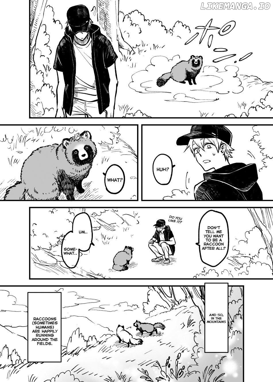 OL who was scouted by a raccoon when she tried to die Chapter 1 - page 8