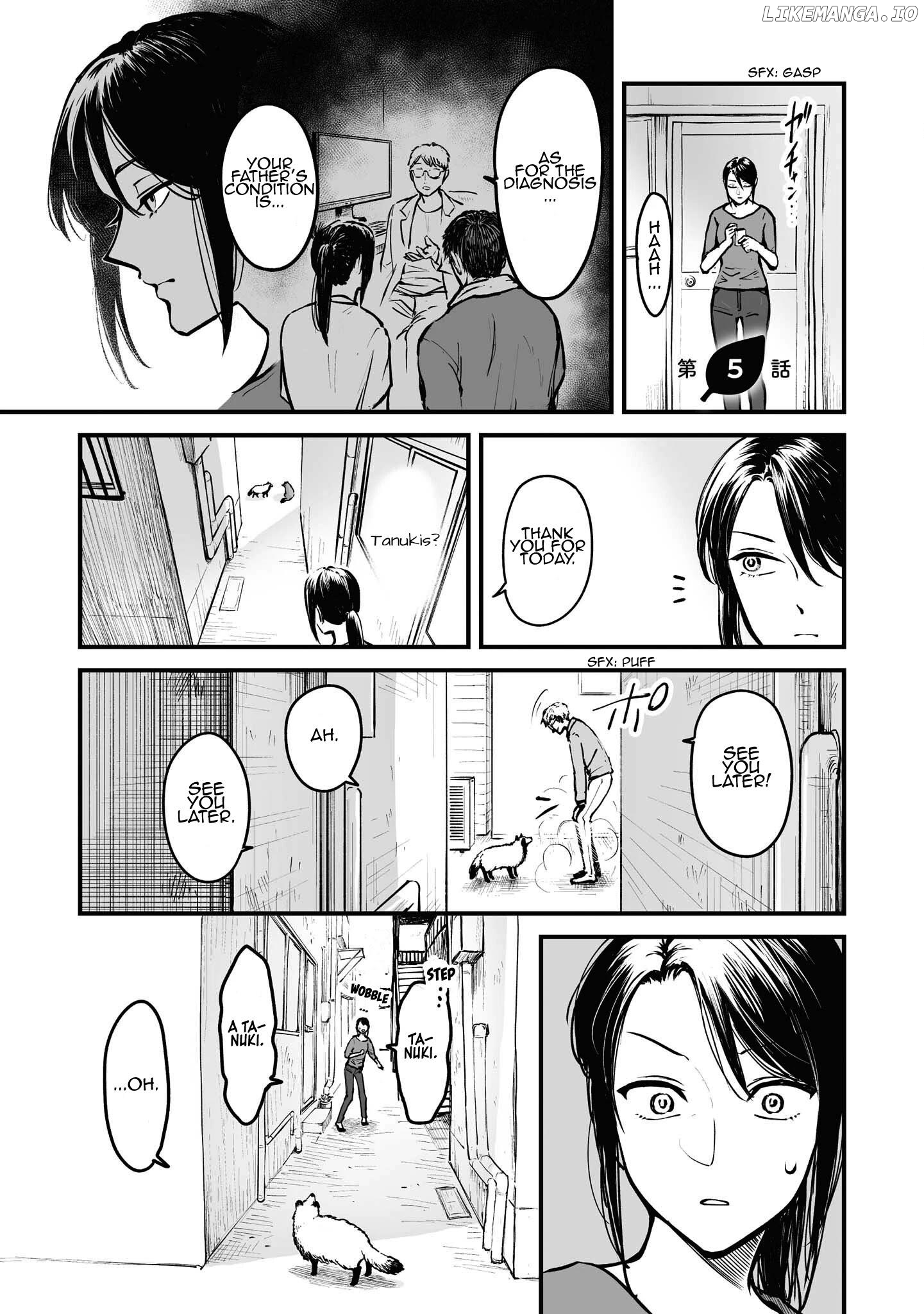 OL who was scouted by a raccoon when she tried to die Chapter 5 - page 2