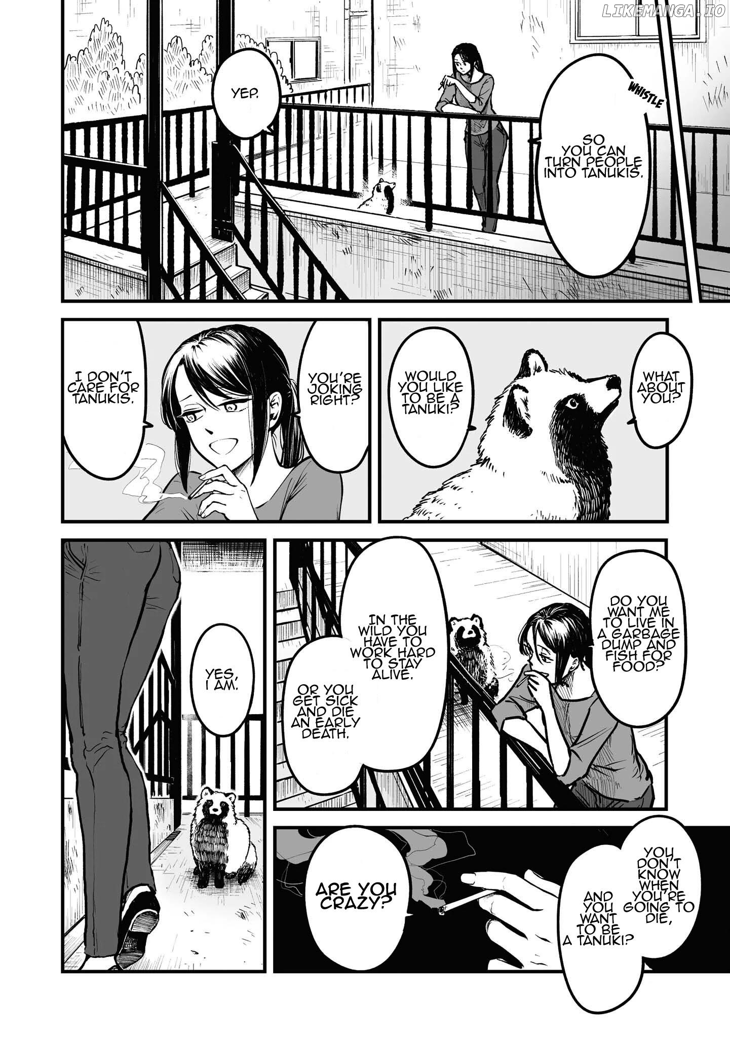 OL who was scouted by a raccoon when she tried to die Chapter 5 - page 3