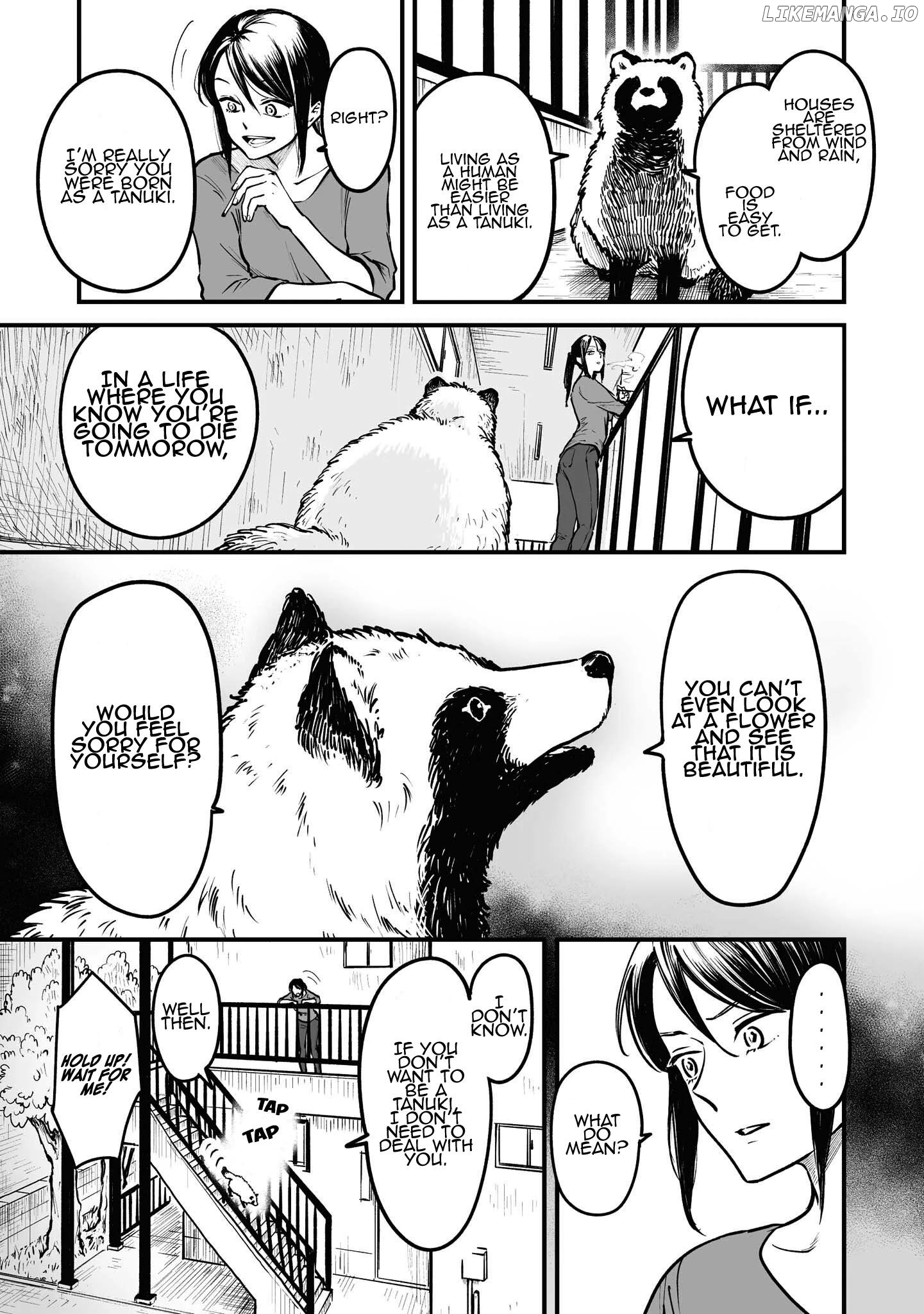 OL who was scouted by a raccoon when she tried to die Chapter 5 - page 4