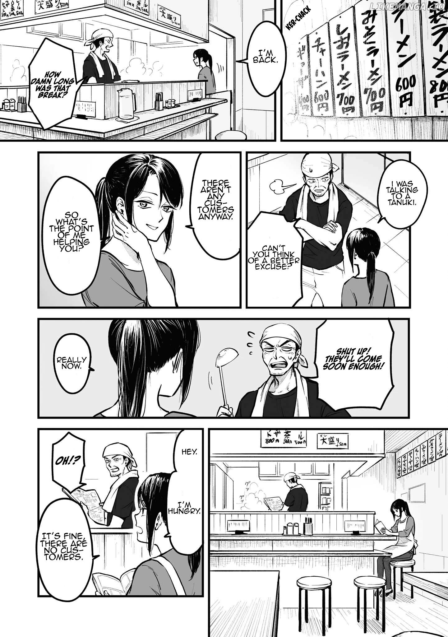 OL who was scouted by a raccoon when she tried to die Chapter 5 - page 5