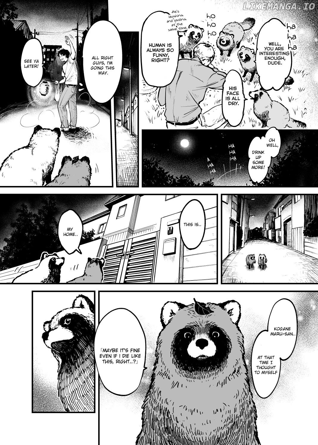 OL who was scouted by a raccoon when she tried to die Chapter 2 - page 5