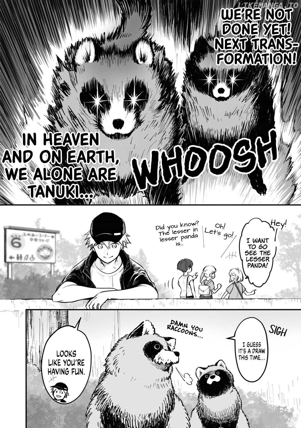 OL who was scouted by a raccoon when she tried to die Chapter 20 - page 4