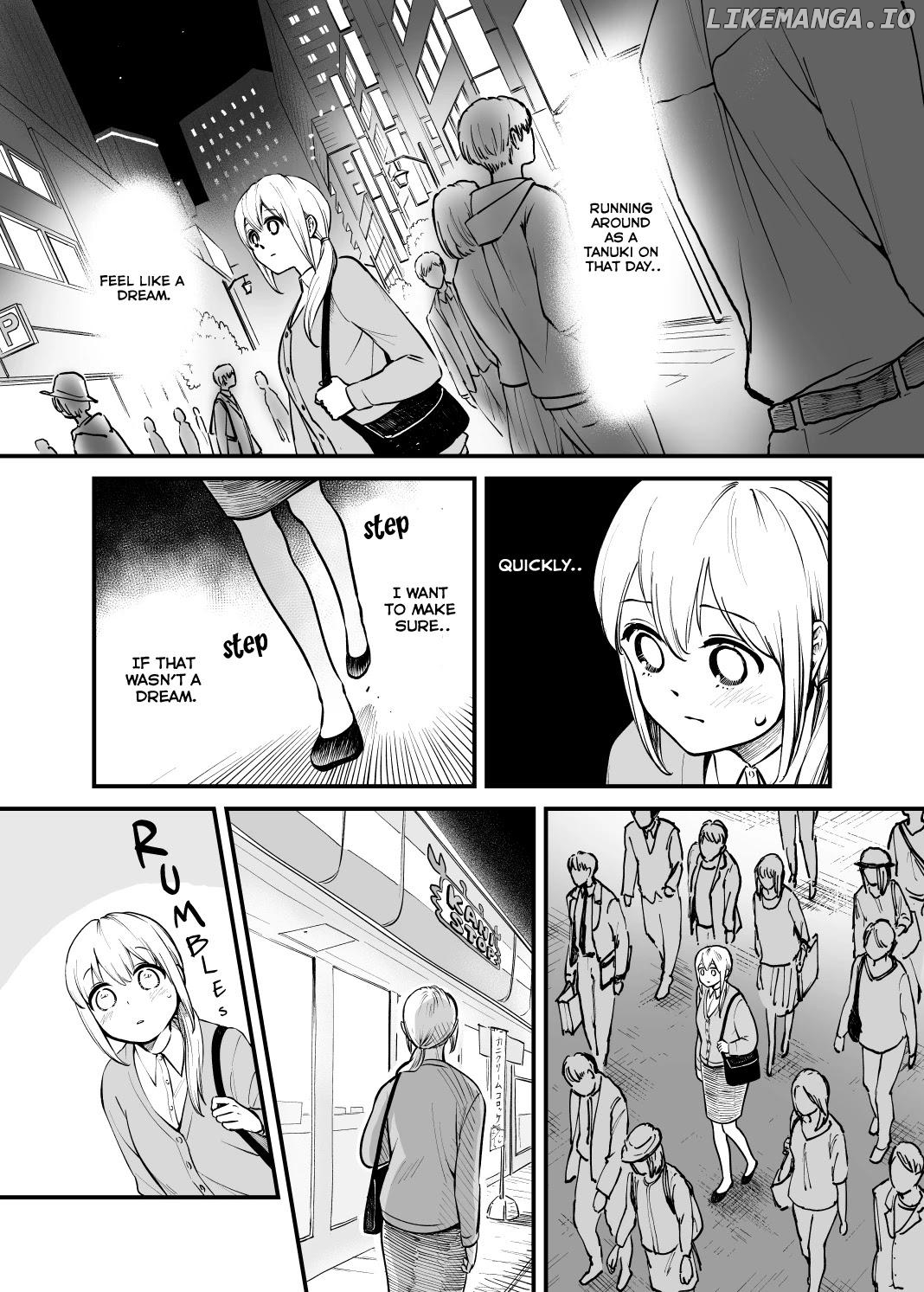 OL who was scouted by a raccoon when she tried to die Chapter 3 - page 1