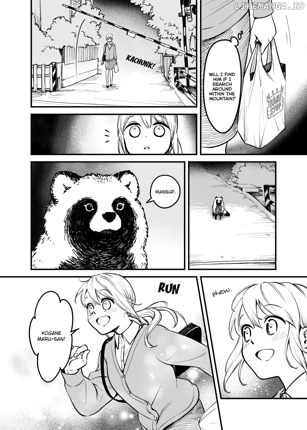 OL who was scouted by a raccoon when she tried to die Chapter 3 - page 2