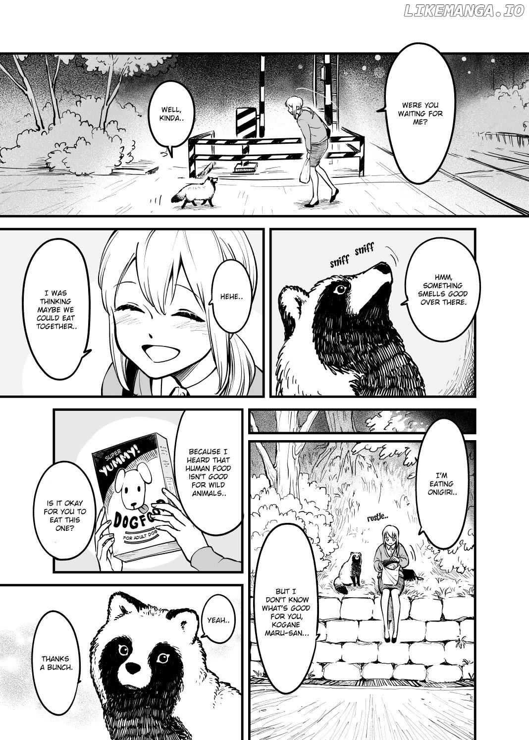 OL who was scouted by a raccoon when she tried to die Chapter 3 - page 3