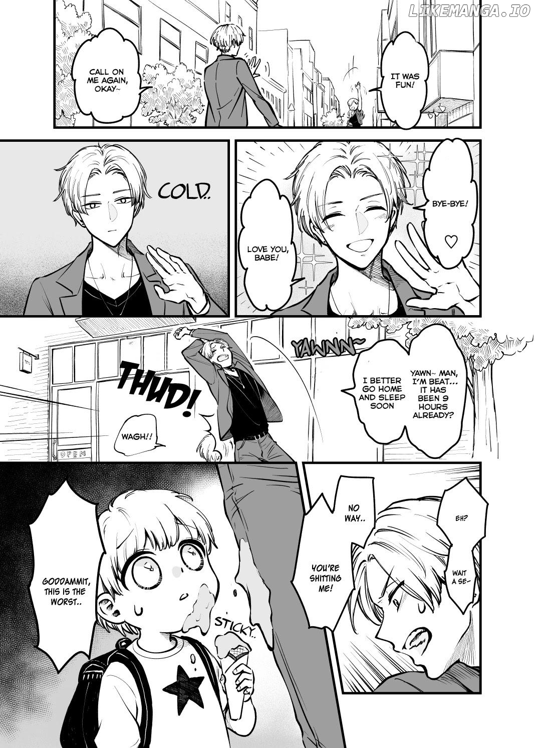 OL who was scouted by a raccoon when she tried to die Chapter 4 - page 1