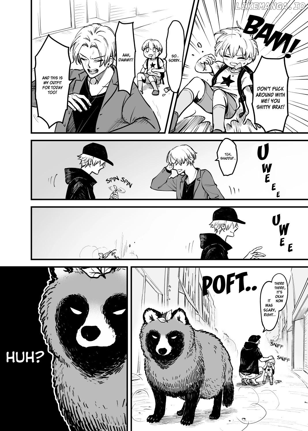 OL who was scouted by a raccoon when she tried to die Chapter 4 - page 2