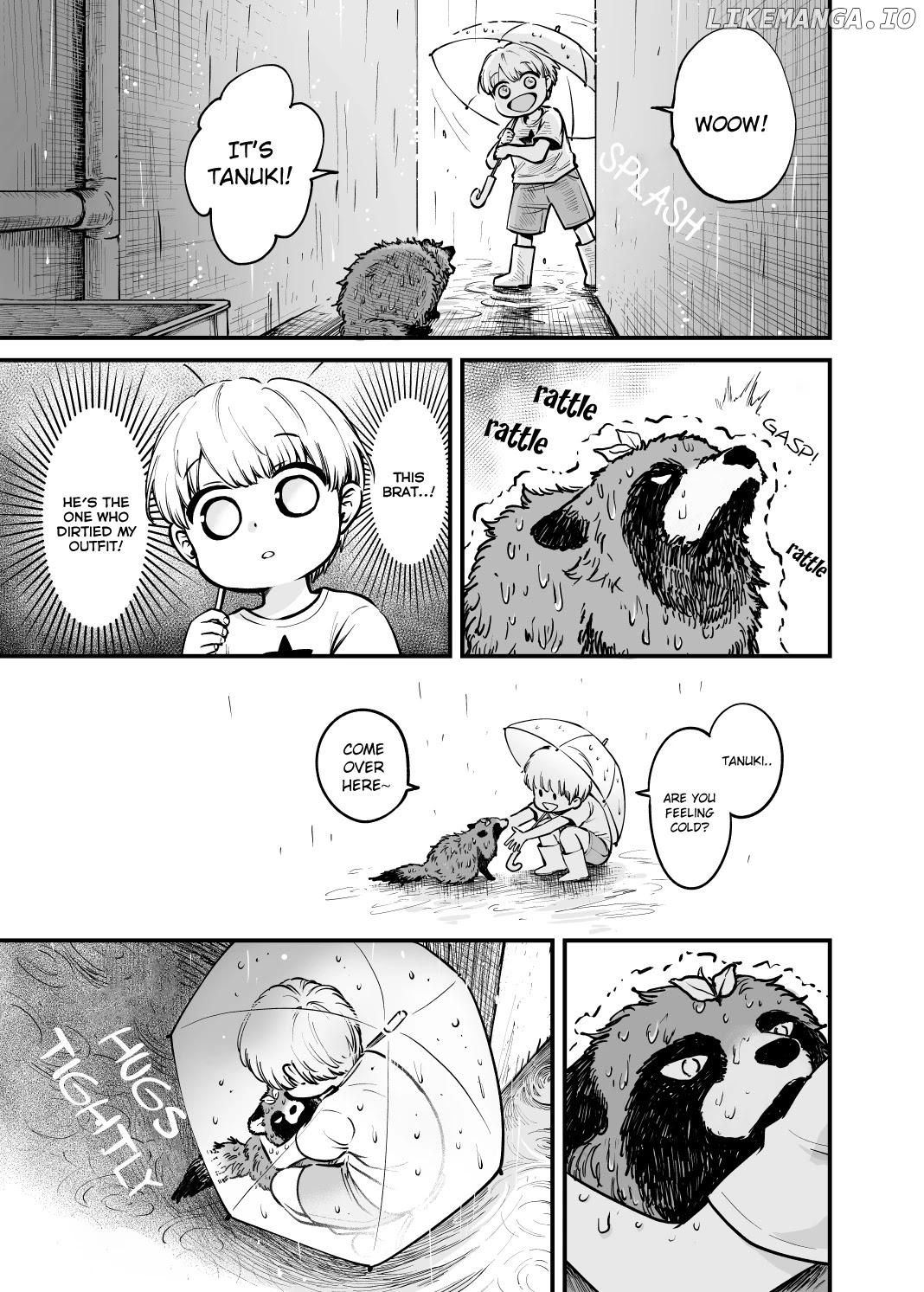 OL who was scouted by a raccoon when she tried to die Chapter 4 - page 5