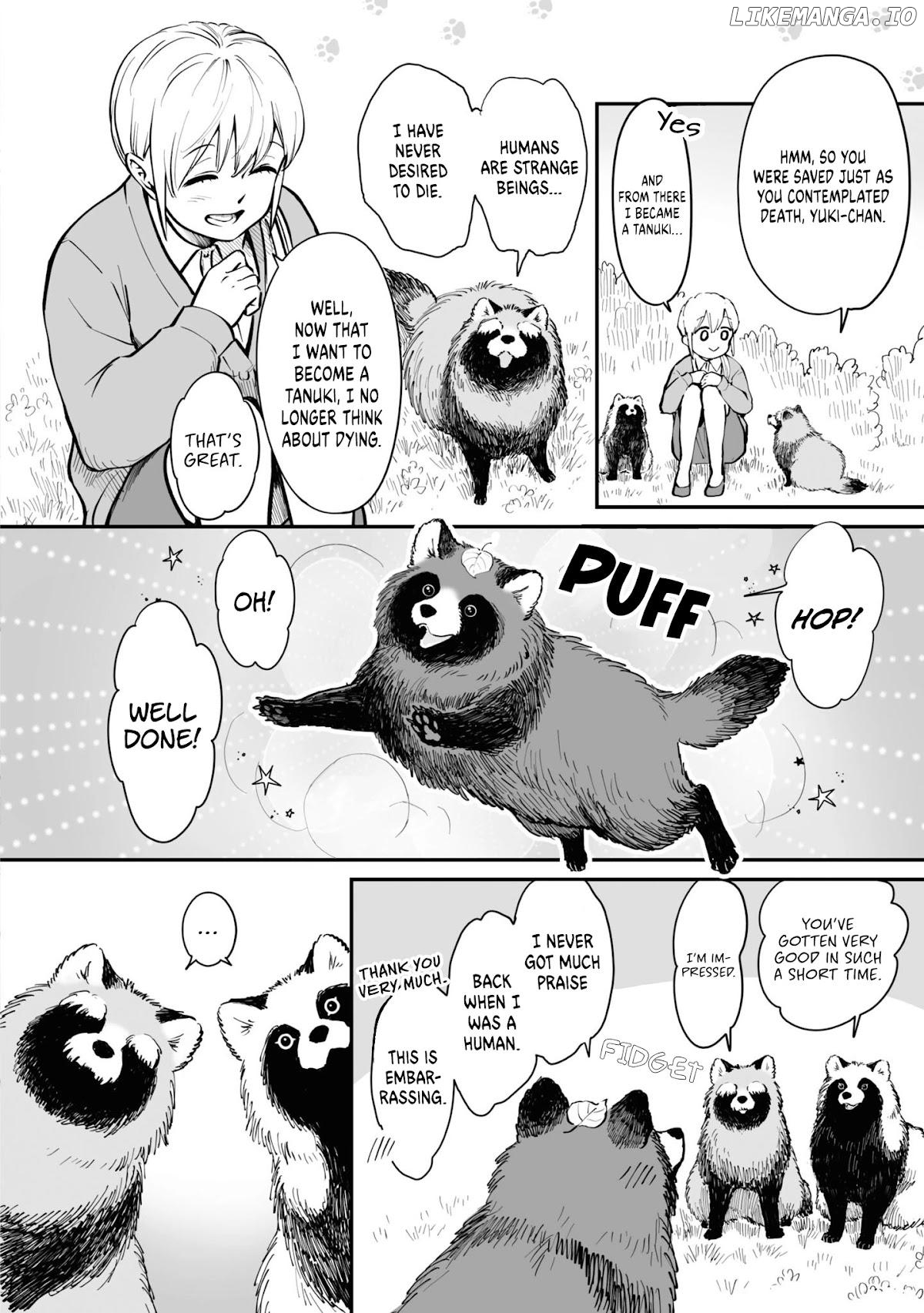 OL who was scouted by a raccoon when she tried to die Chapter 18.5 - page 1
