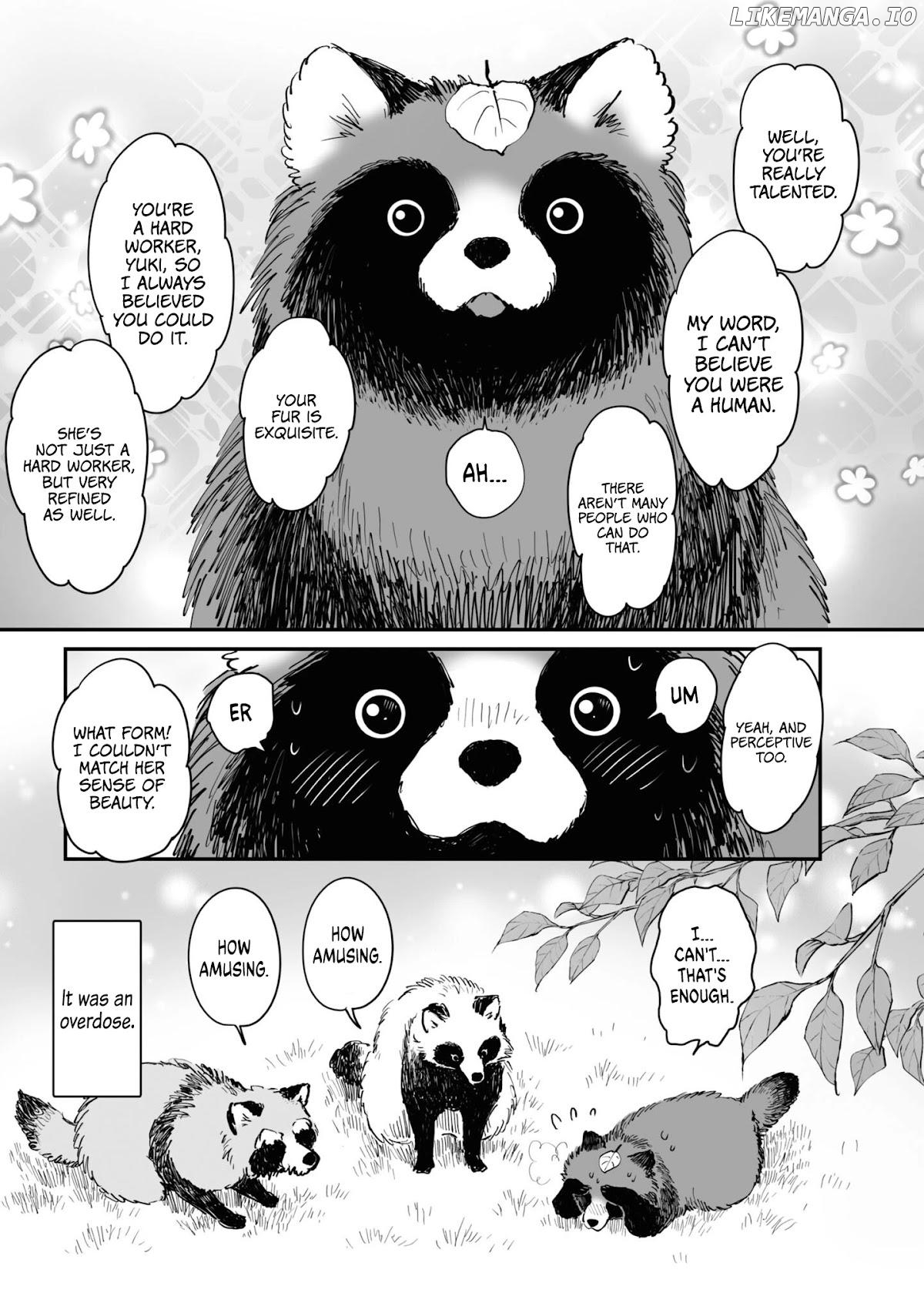 OL who was scouted by a raccoon when she tried to die Chapter 18.5 - page 2