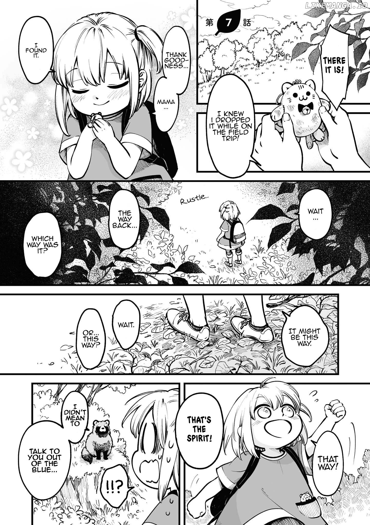 OL who was scouted by a raccoon when she tried to die Chapter 7 - page 2