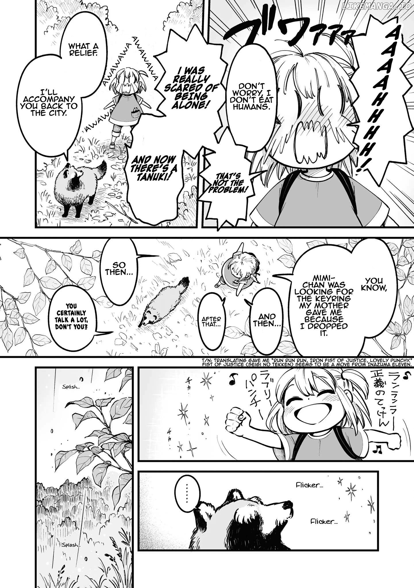 OL who was scouted by a raccoon when she tried to die Chapter 7 - page 3