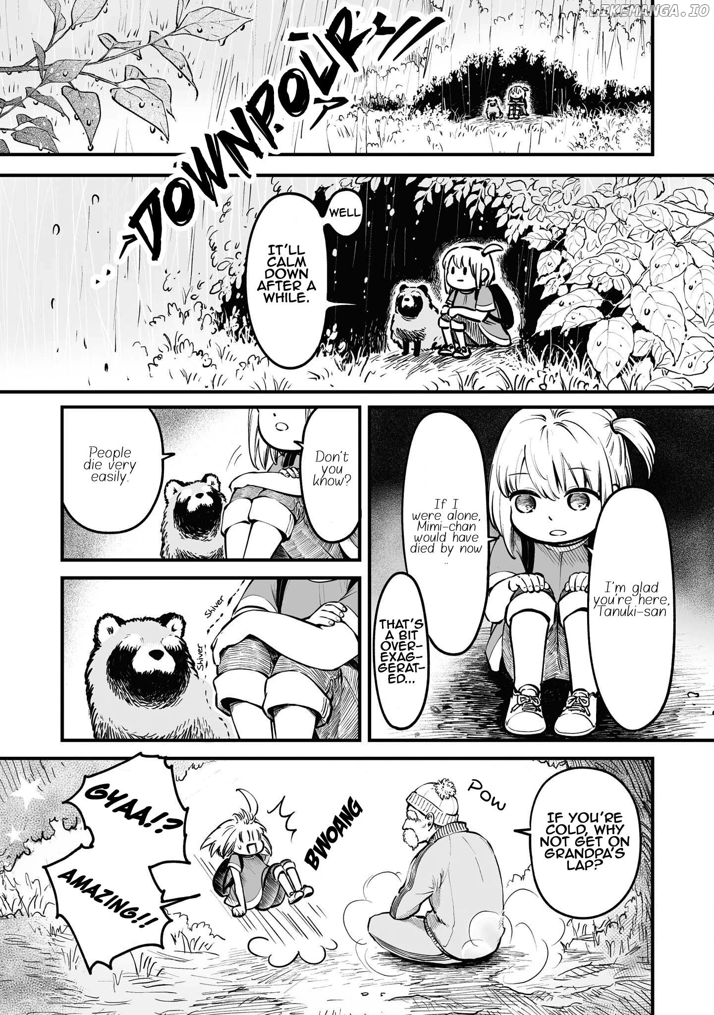 OL who was scouted by a raccoon when she tried to die Chapter 7 - page 4
