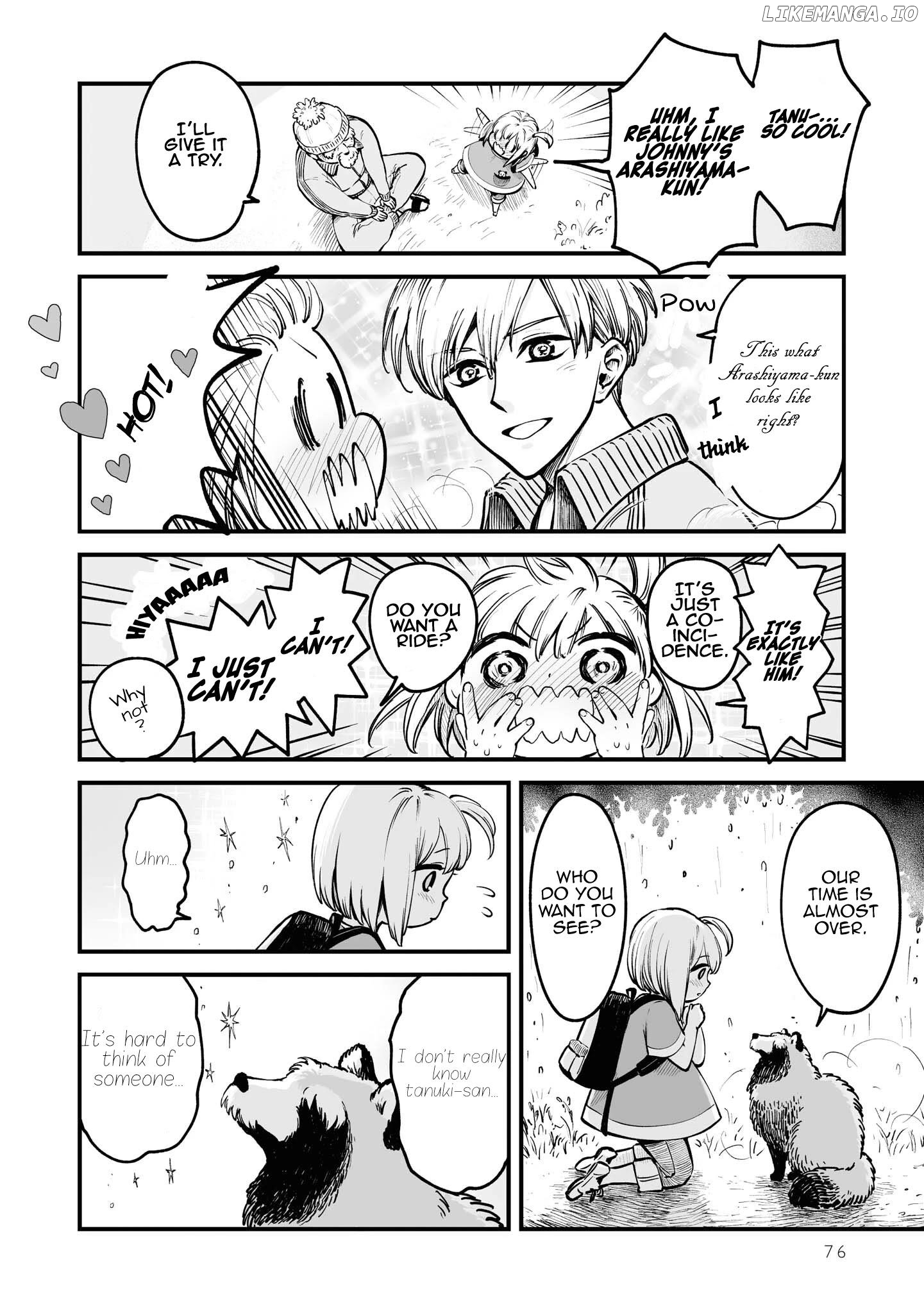 OL who was scouted by a raccoon when she tried to die Chapter 7 - page 5