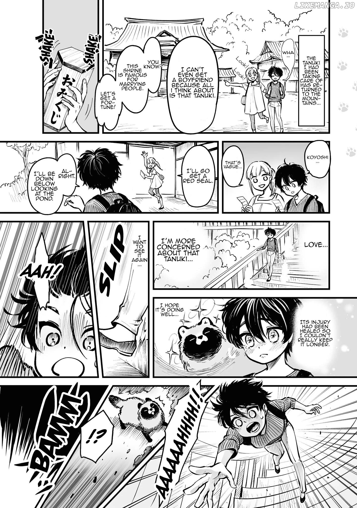 OL who was scouted by a raccoon when she tried to die Chapter 8.5 - page 2