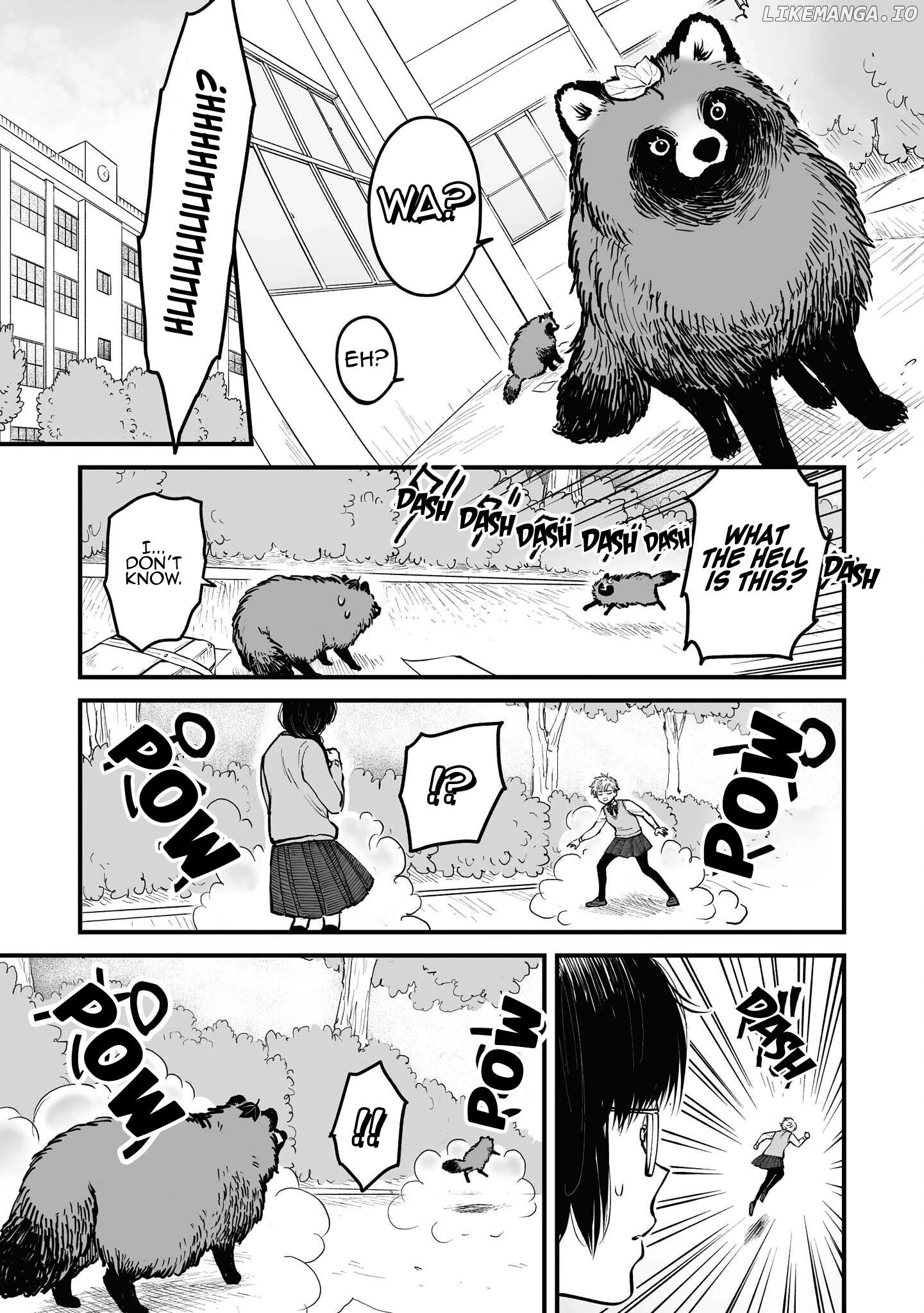 OL who was scouted by a raccoon when she tried to die Chapter 9.1 - page 4