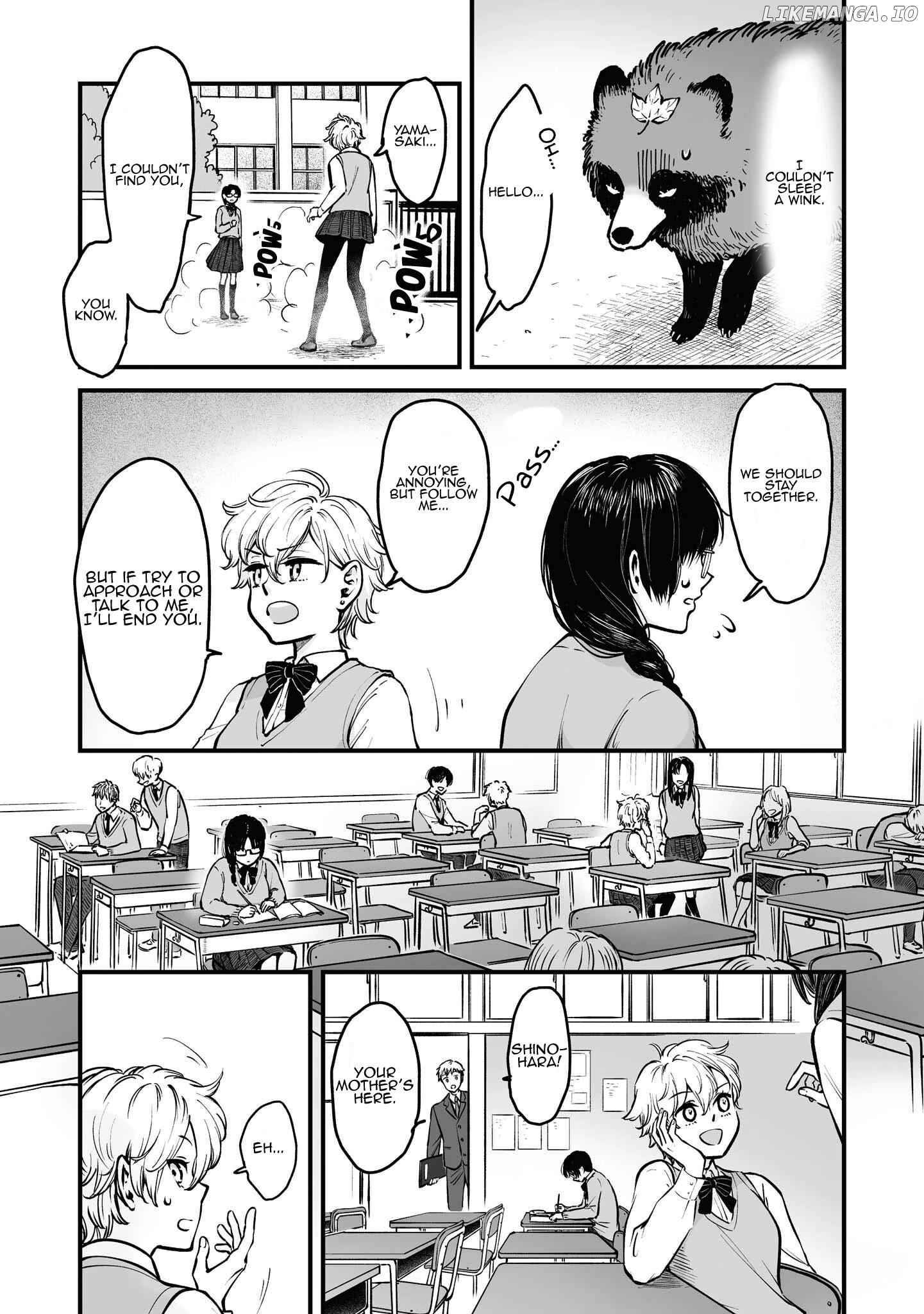 OL who was scouted by a raccoon when she tried to die Chapter 9.1 - page 6