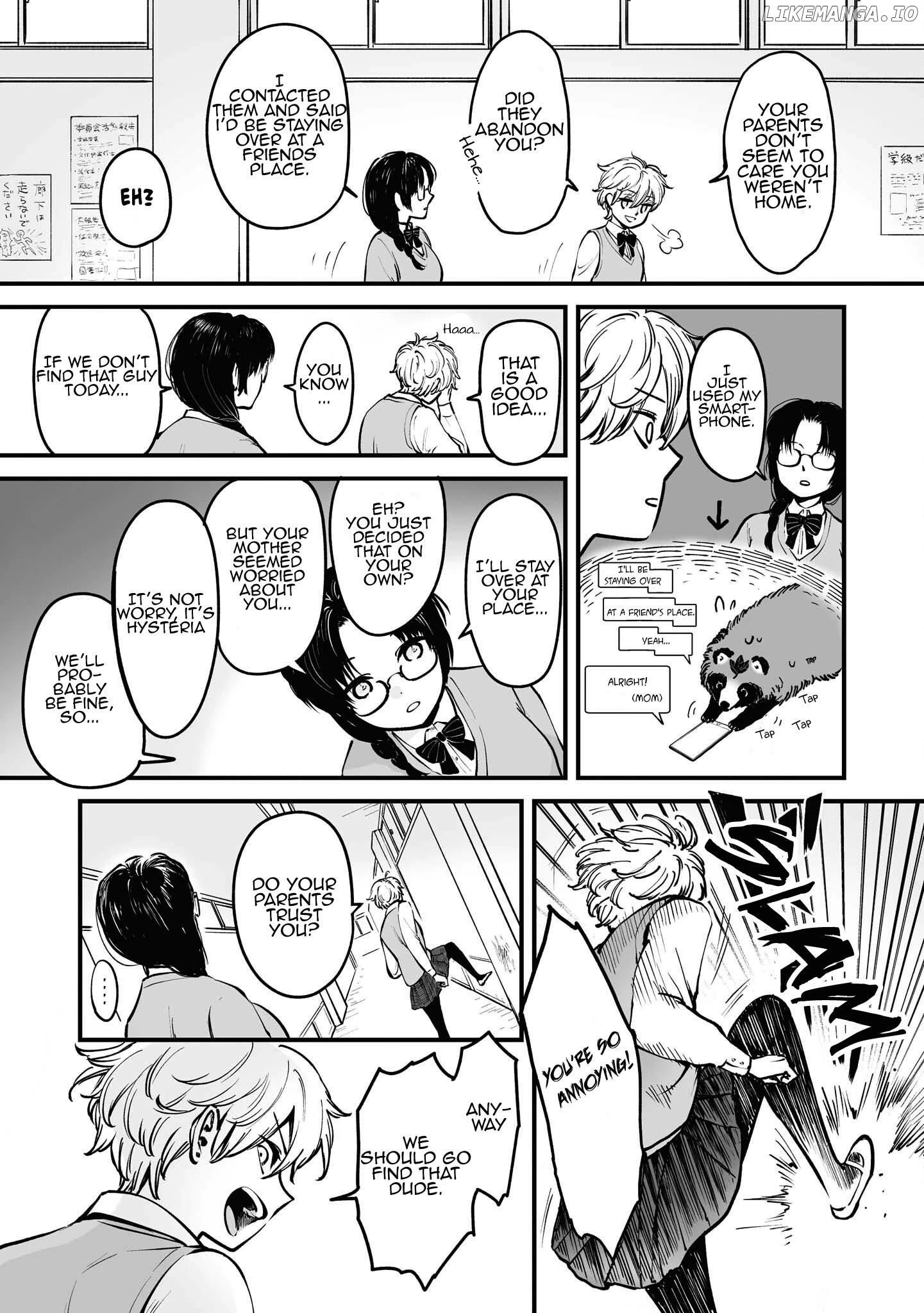 OL who was scouted by a raccoon when she tried to die Chapter 9.1 - page 8